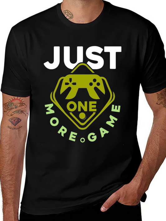 Just One More Game T-Shirt Gamer Gift