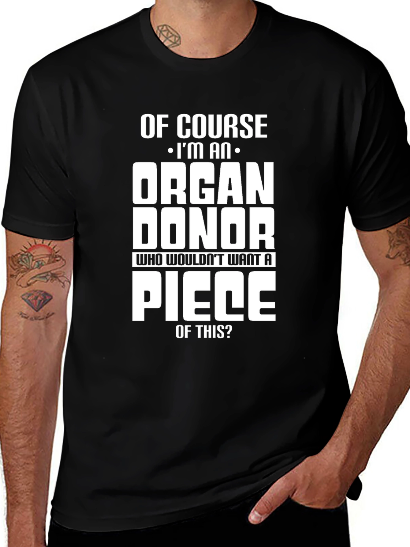 Organ Donor T-Shirt - Funny Graphic Tee