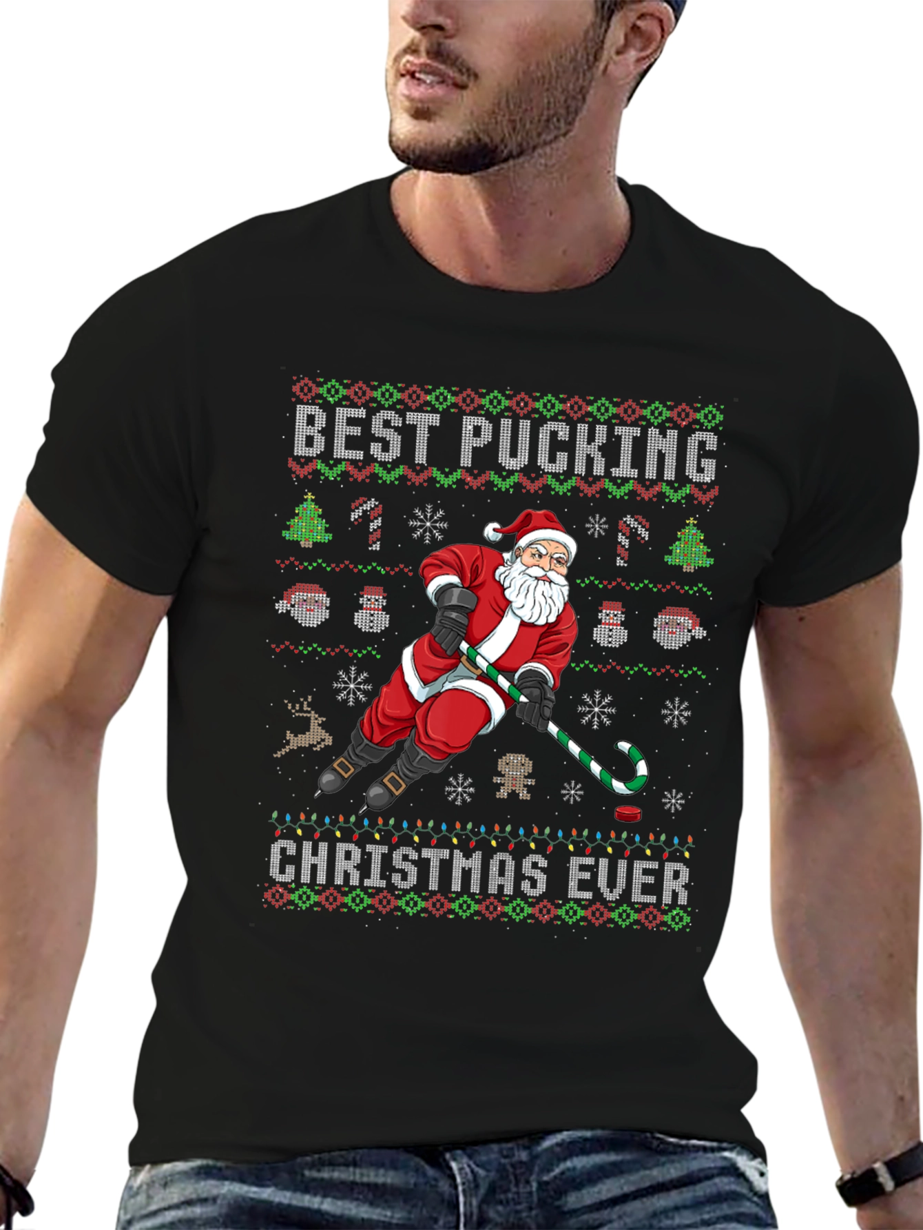 Best Pucking Christmas Ever T-Shirt