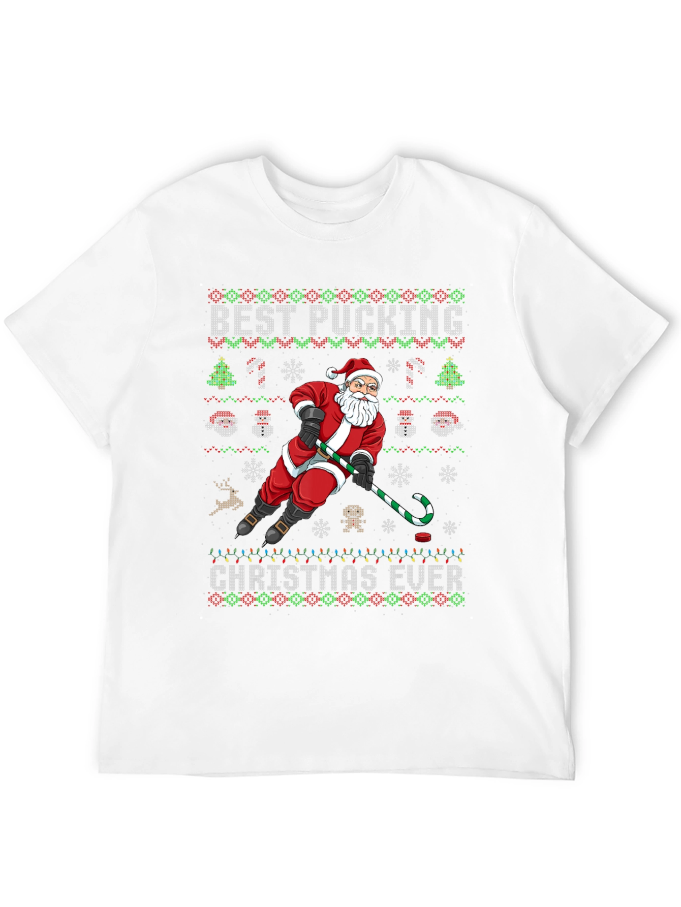 Best Pucking Christmas Ever T-Shirt