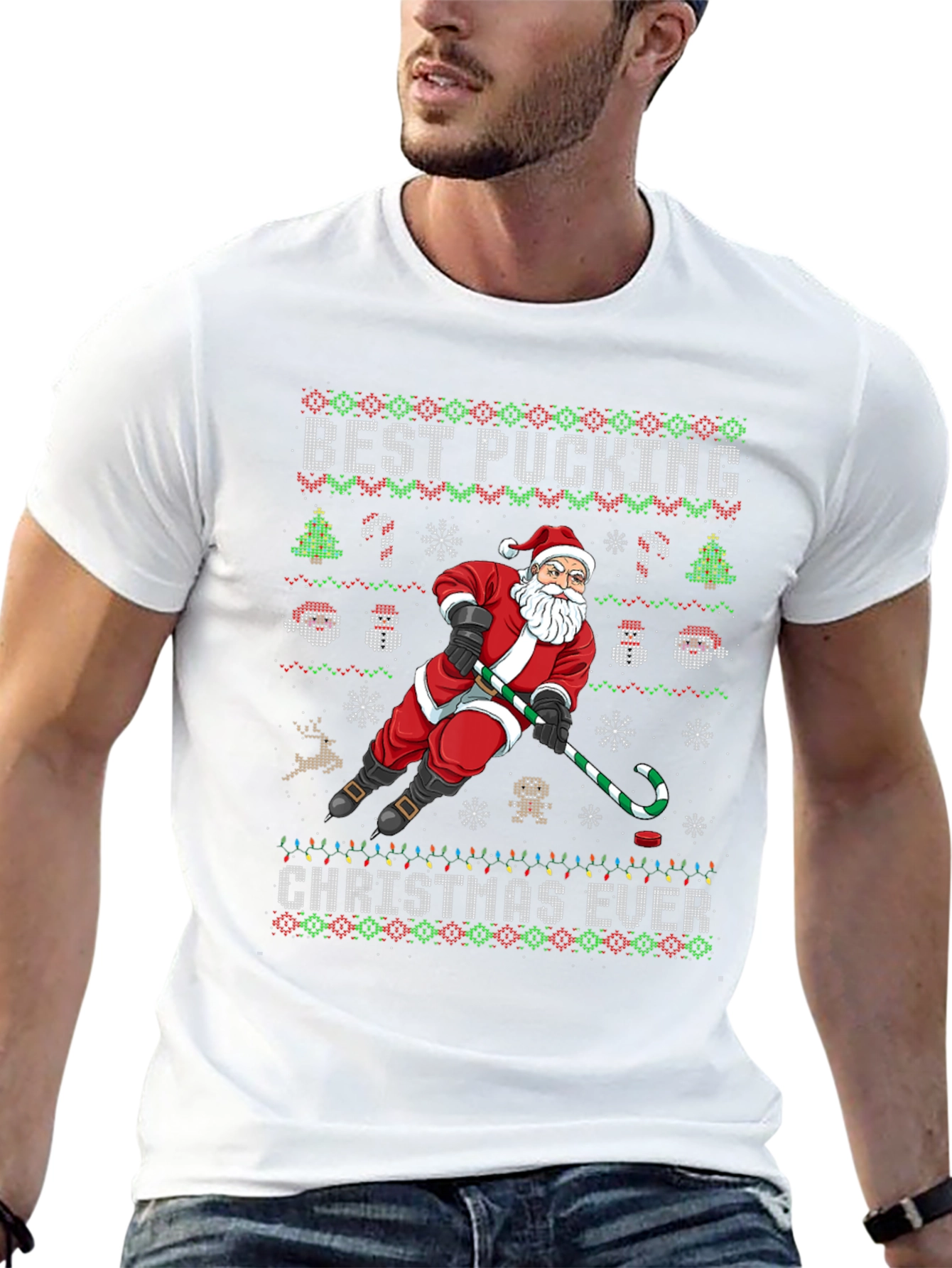 Best Pucking Christmas Ever T-Shirt