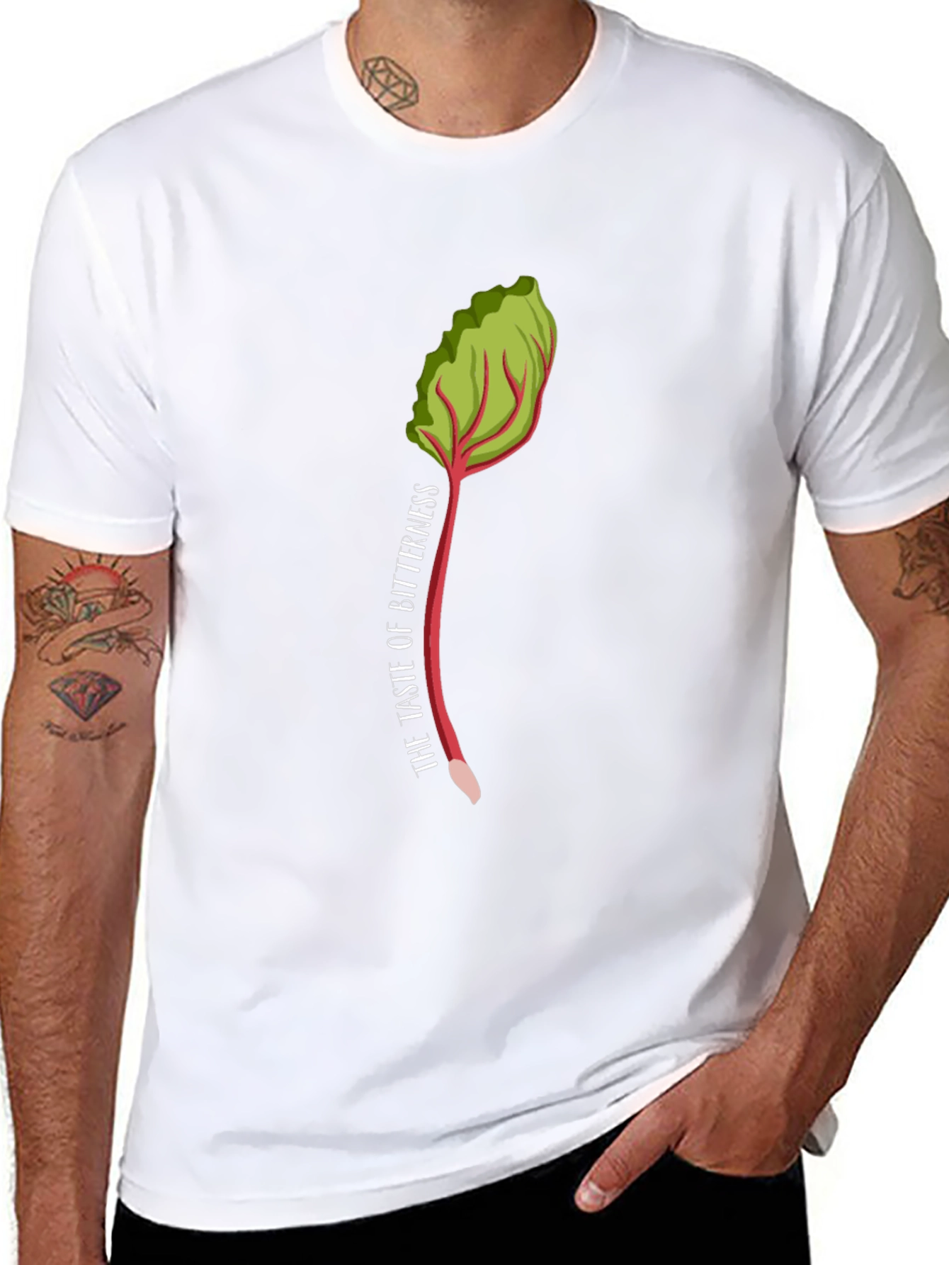 The Taste of Bitterness Rhubarb Graphic Tee