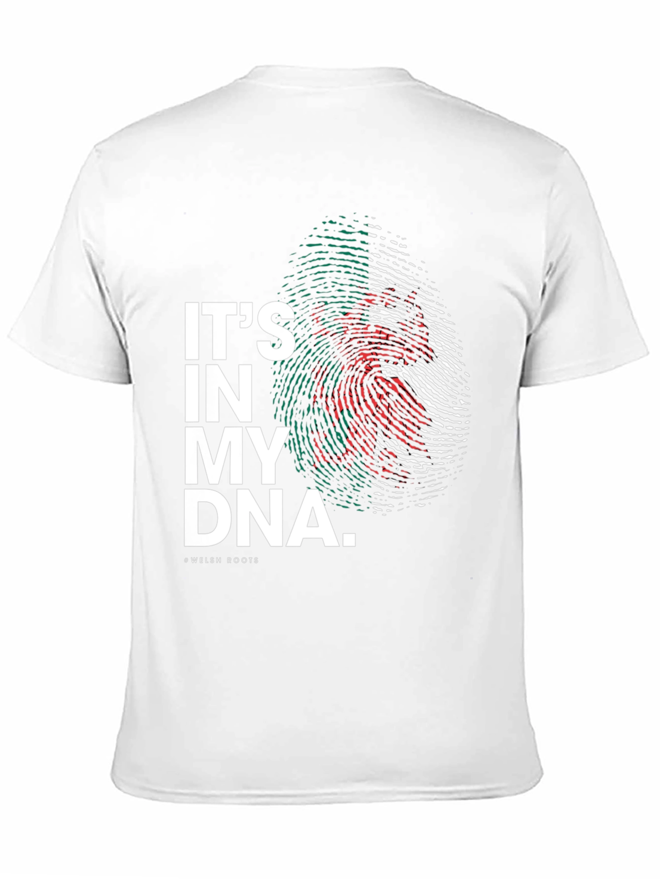 Welsh Roots DNA Flag T-Shirt