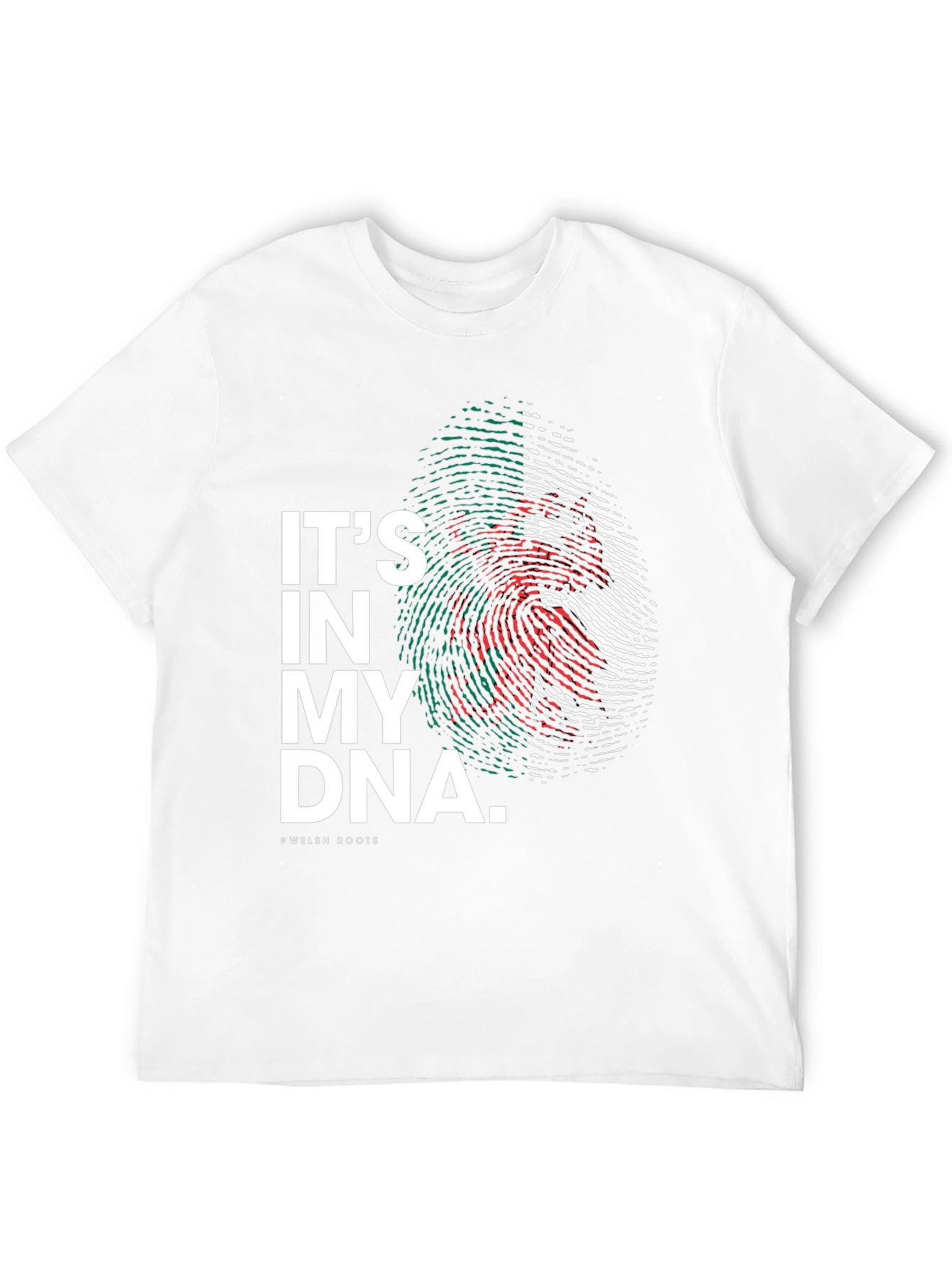 Welsh Roots DNA Flag T-Shirt