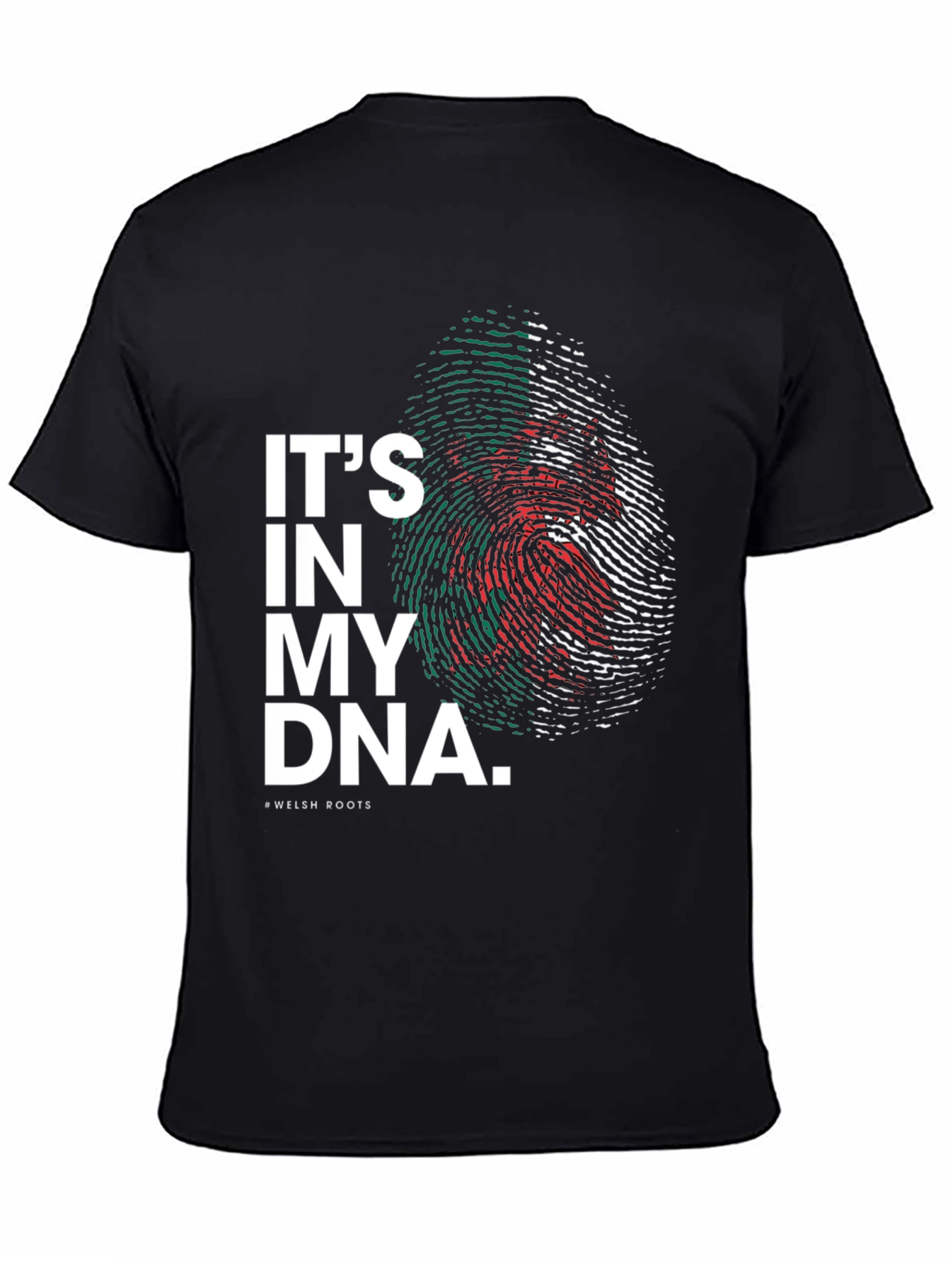 Welsh Roots DNA Flag T-Shirt