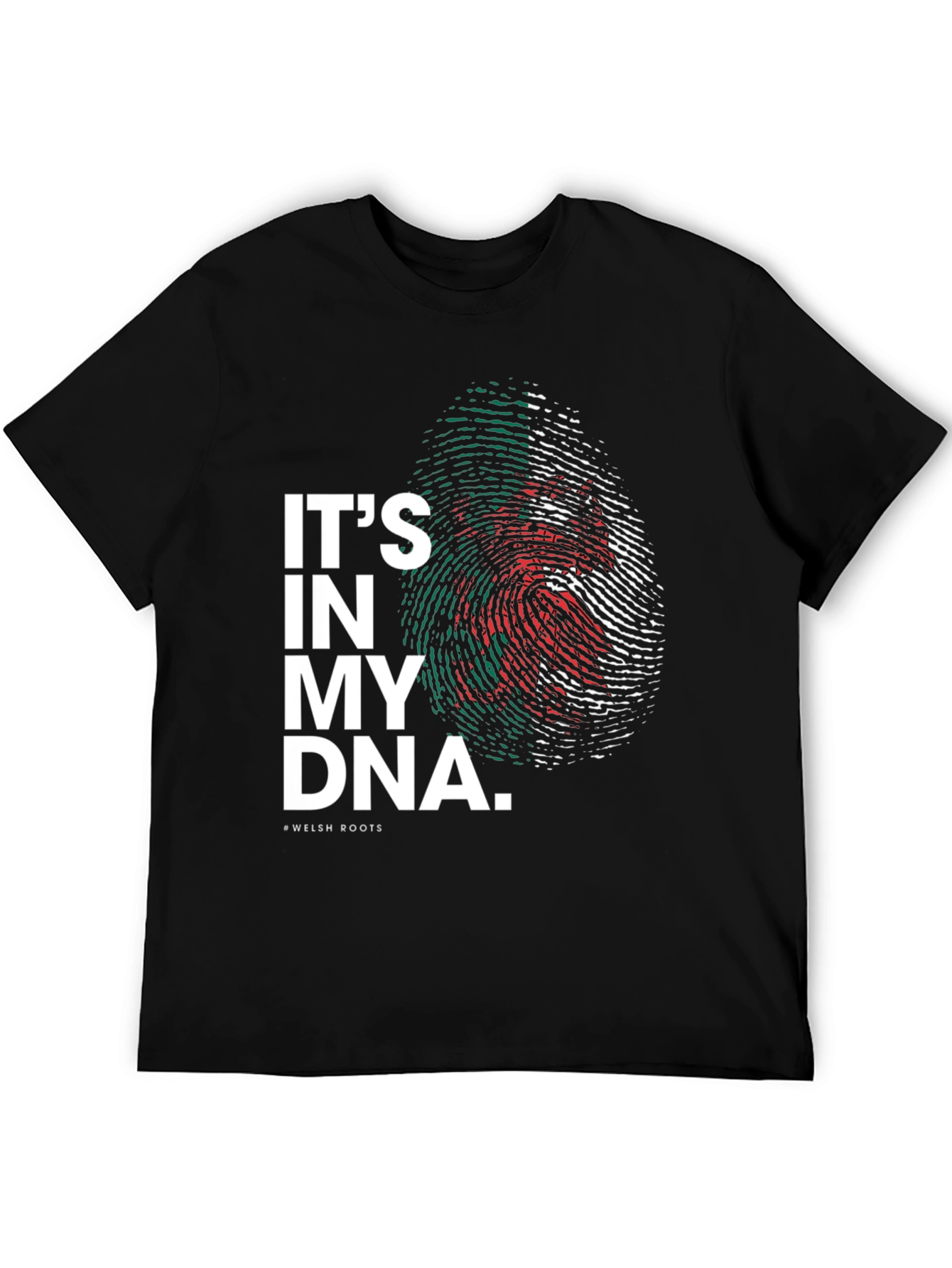 Welsh Roots DNA Flag T-Shirt