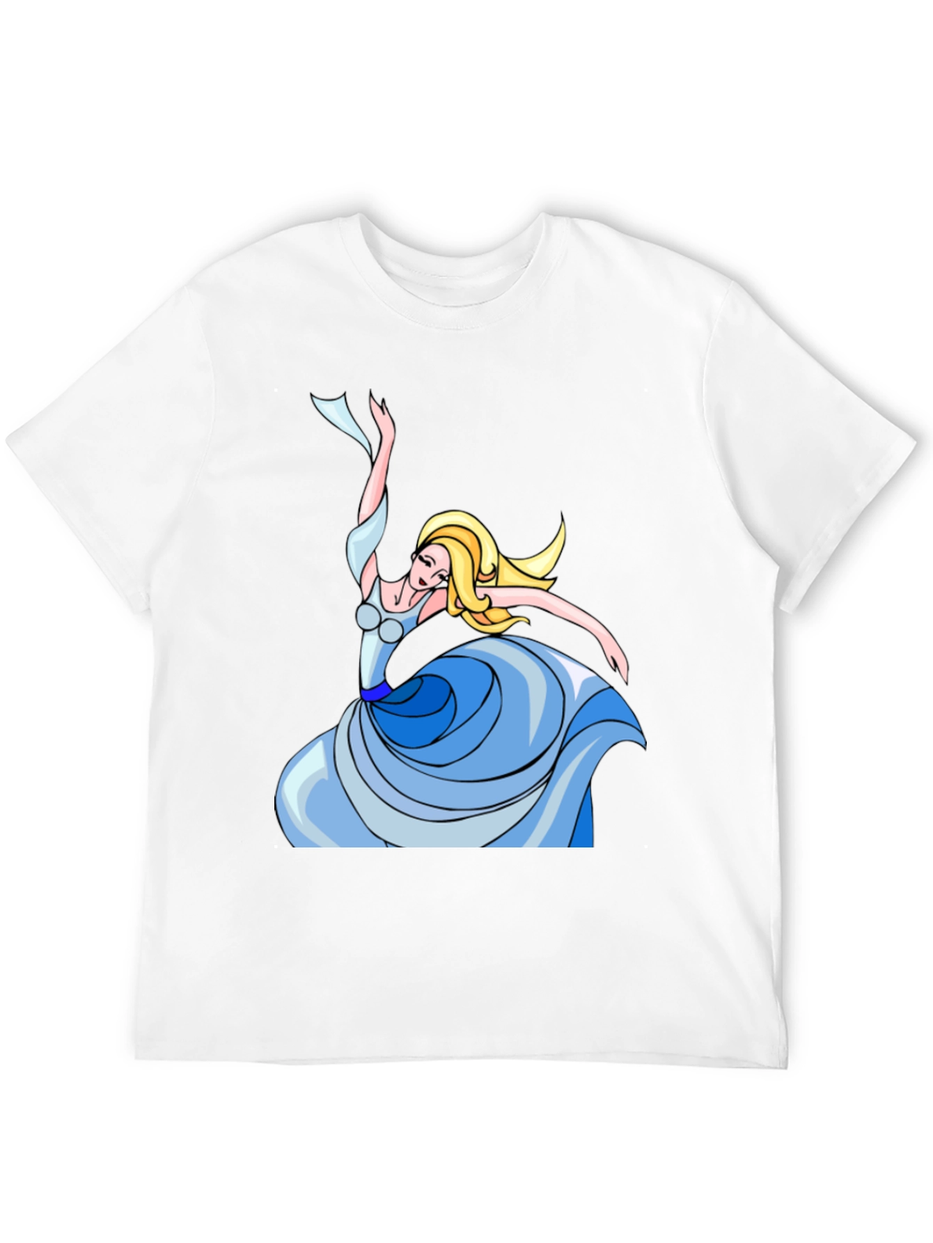 Dancing Queen Graphic Tee - Black Cotton Shirt