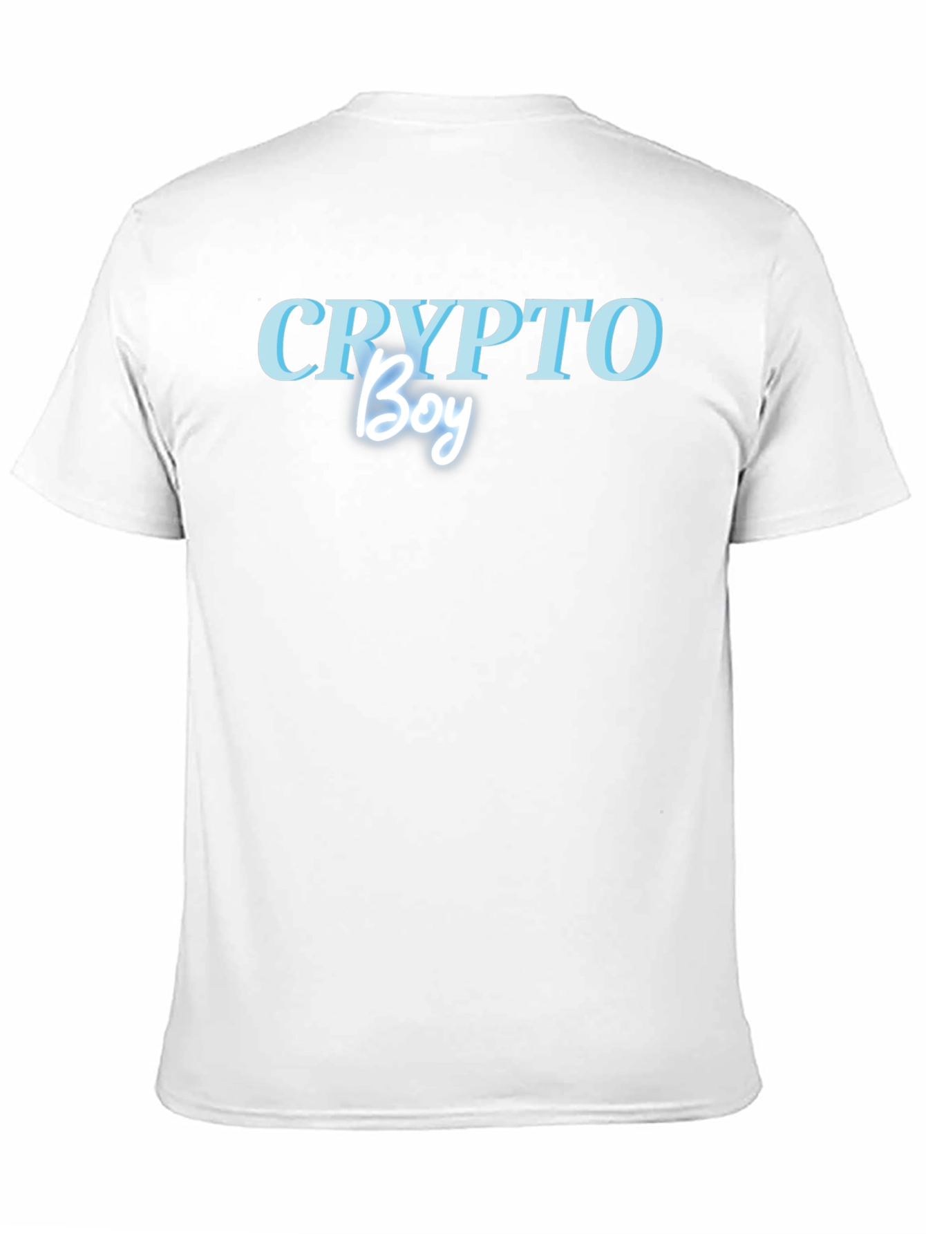Crypto Boy Graphic T-Shirt - Trendy Mens Tee