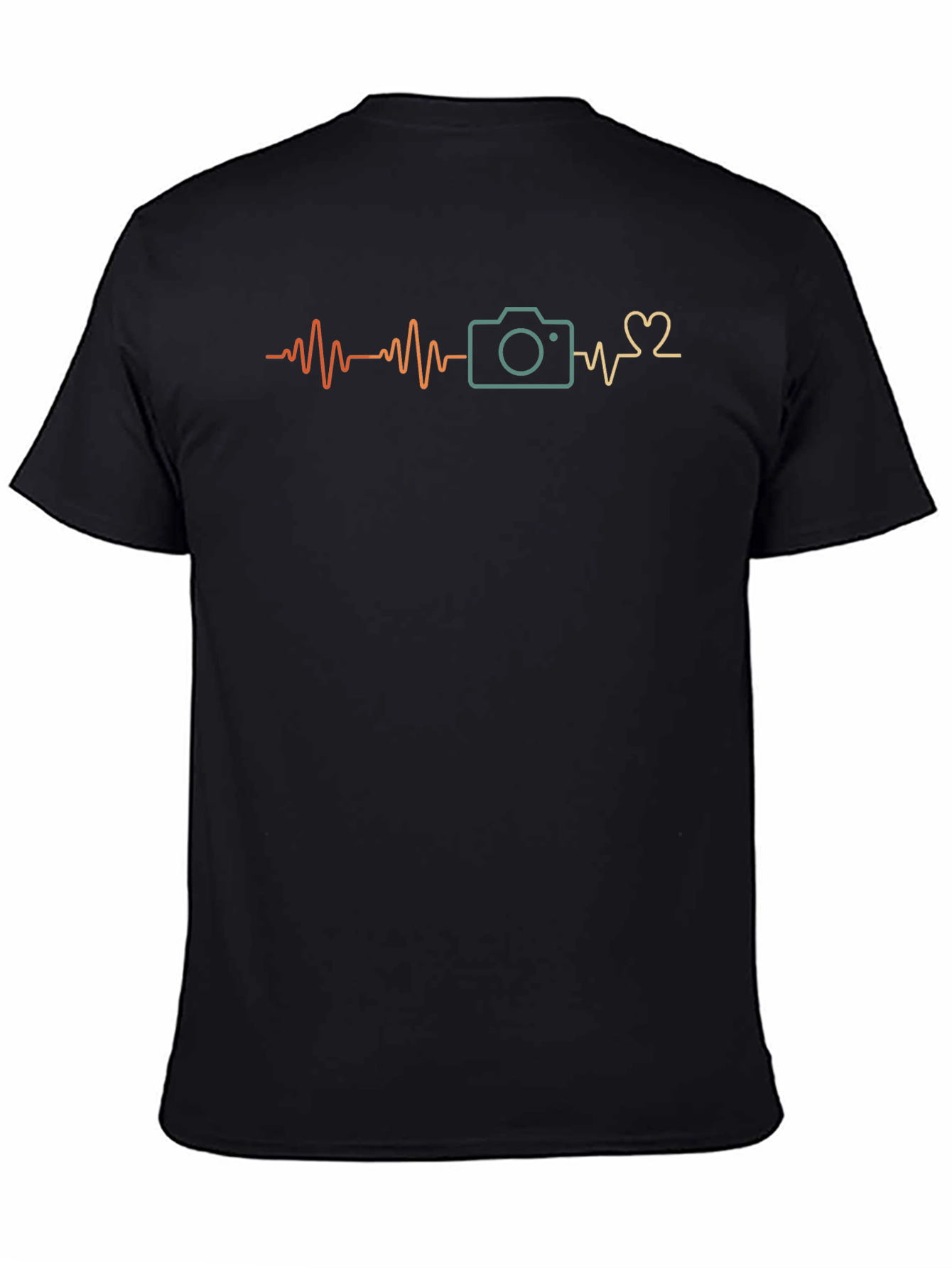 Camera Heartbeat T-Shirt - Photographers Passion