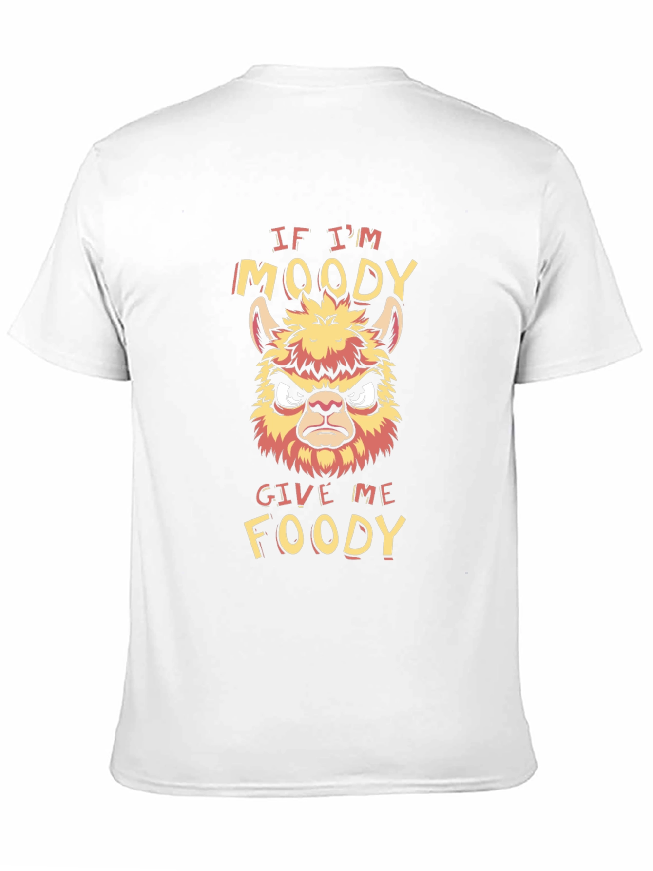Moody Llama Graphic T-Shirt - Funny & Unique