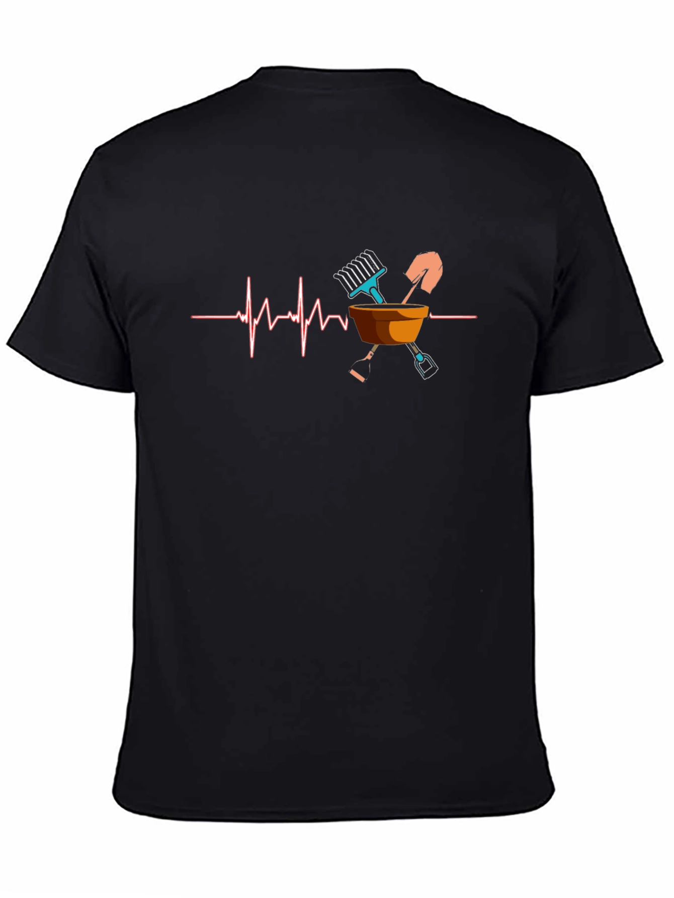 Gardening Heartbeat T-Shirt
