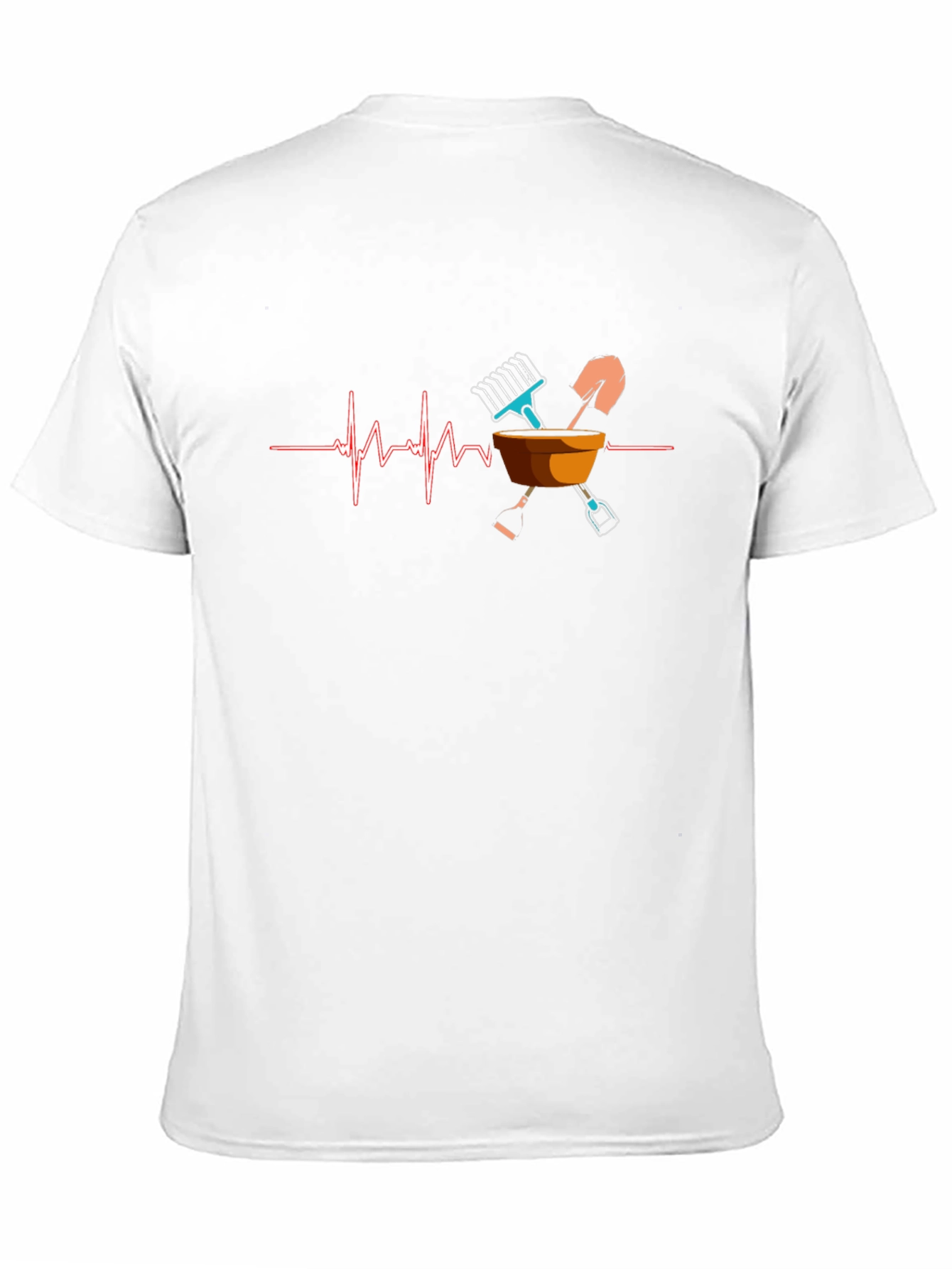 Gardening Heartbeat T-Shirt
