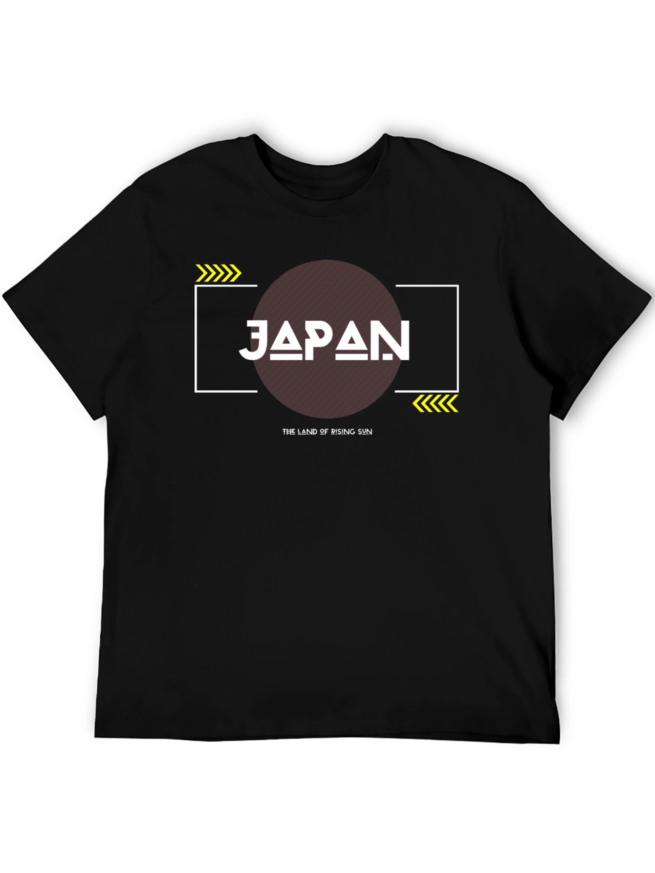 Japan The Land of Rising Sun Black T-Shirt