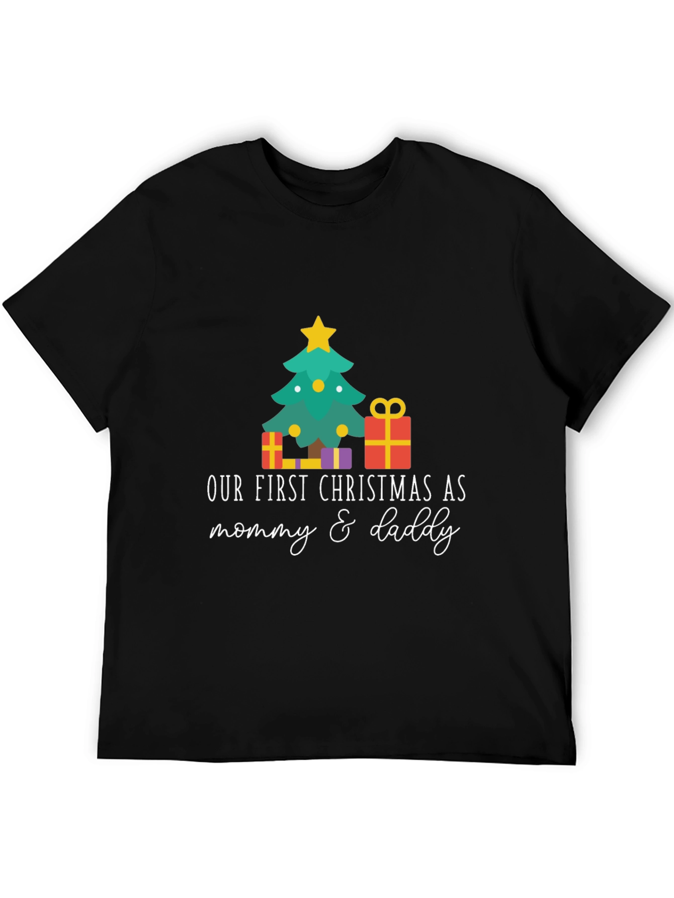 Our First Christmas As Mommy & Daddy T-Shirt