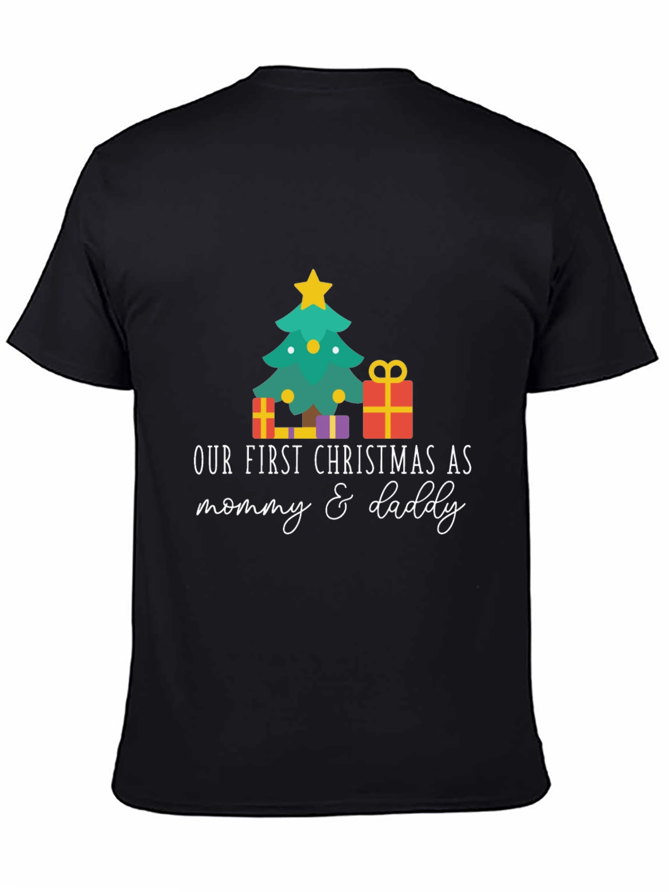 Our First Christmas As Mommy & Daddy T-Shirt