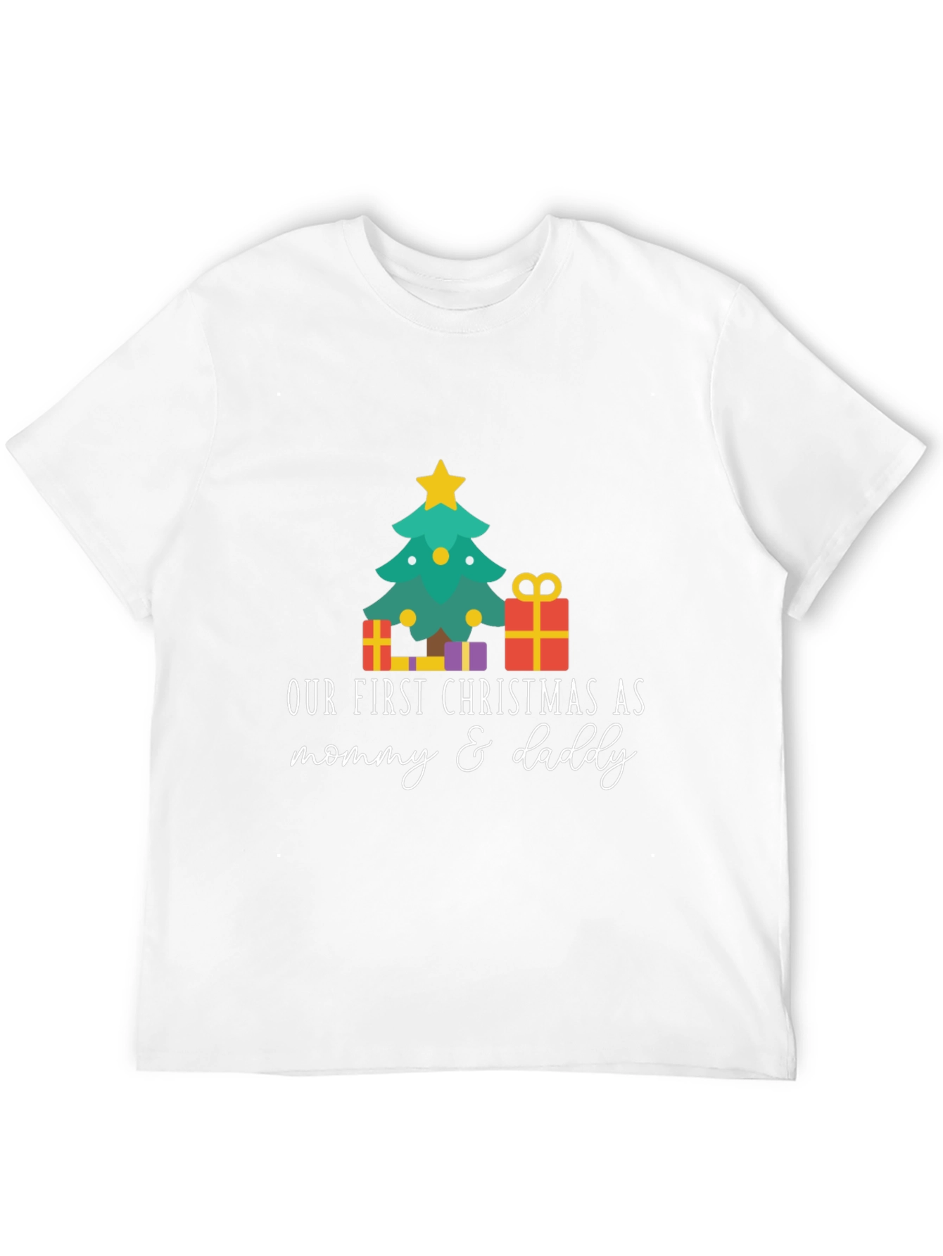 Our First Christmas As Mommy & Daddy T-Shirt