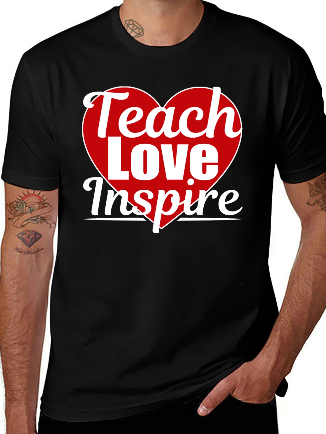 Teach Love Inspire T-Shirt Teacher Appreciation