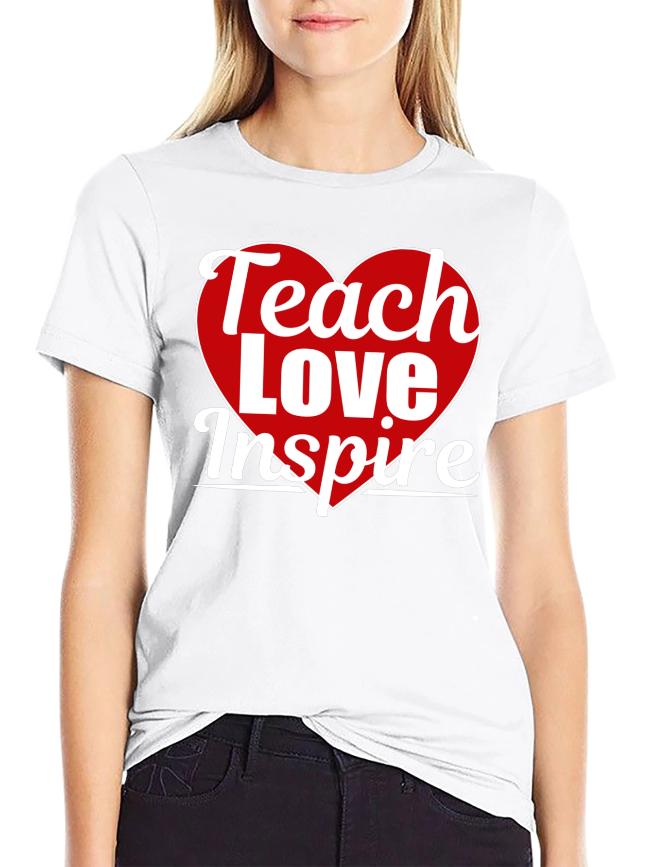 Teach Love Inspire T-Shirt Teacher Appreciation