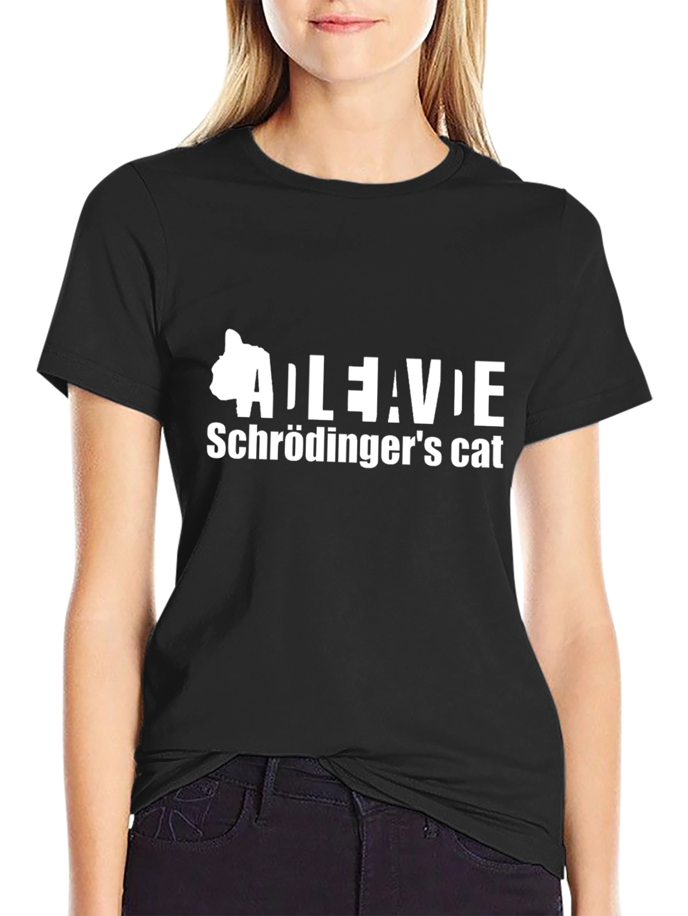 Schrödingers Cat T-Shirt - Alive & Dead!