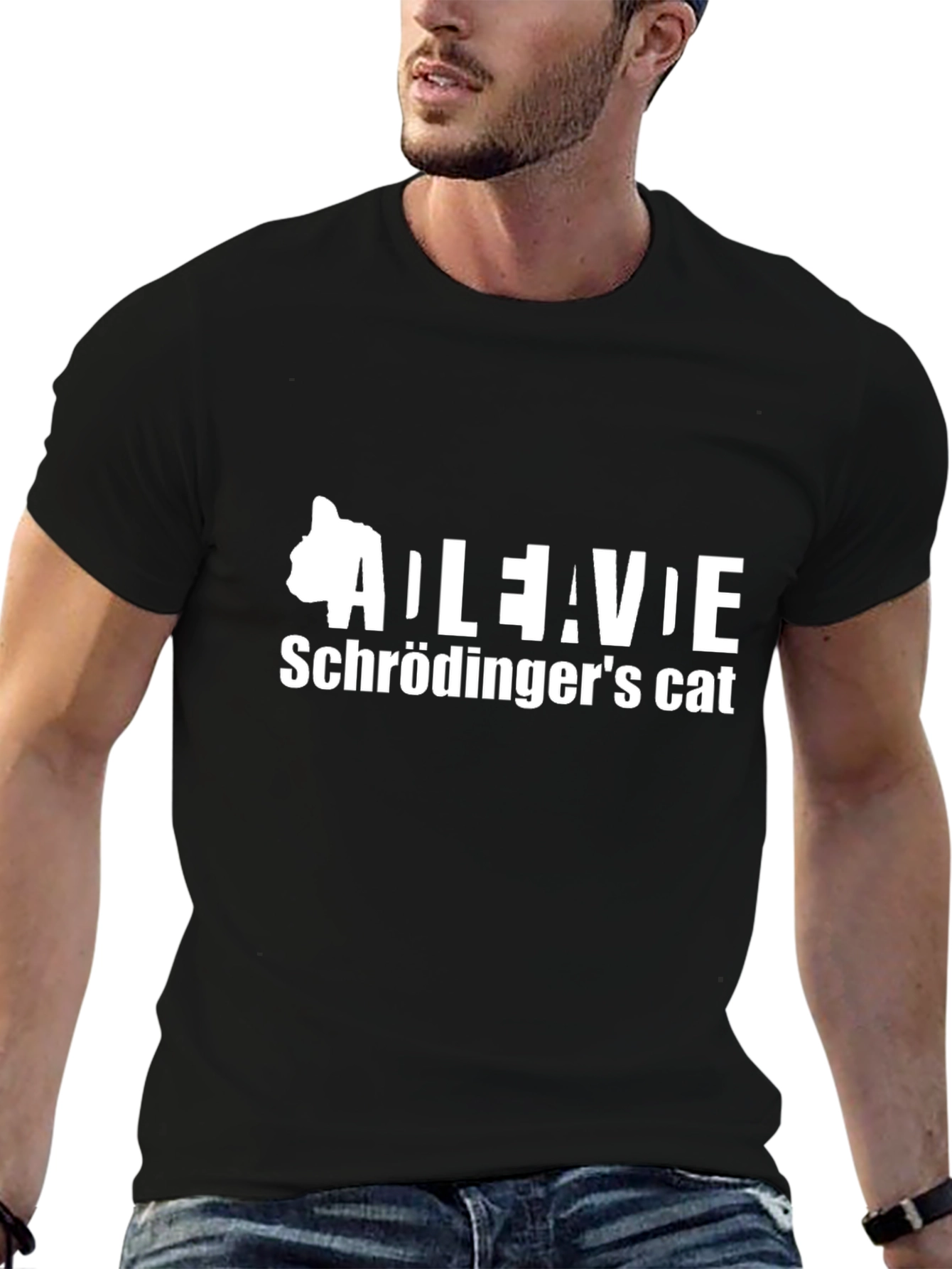 Schrödingers Cat T-Shirt - Alive & Dead!