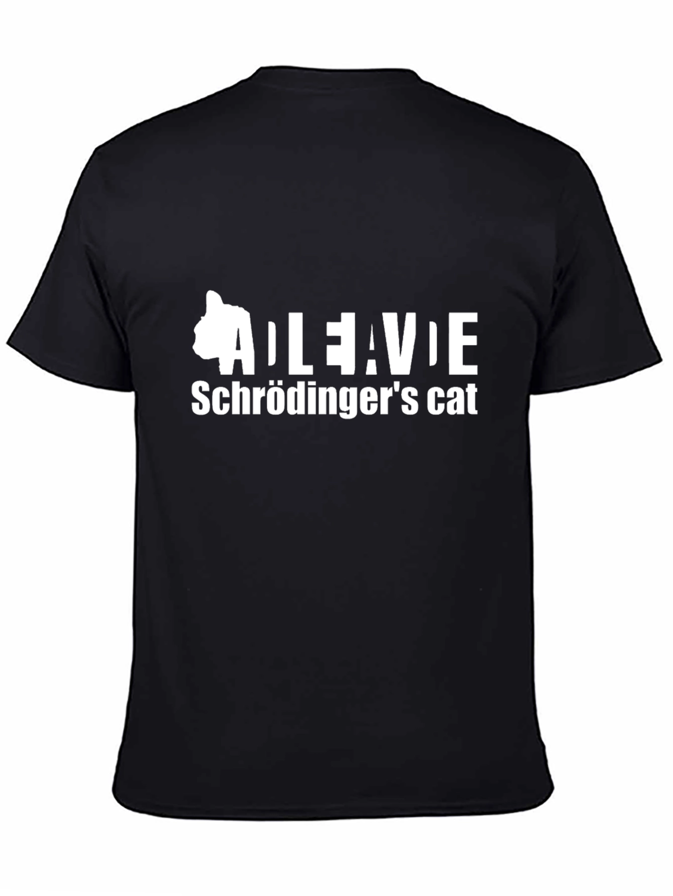 Schrödingers Cat T-Shirt - Alive & Dead!