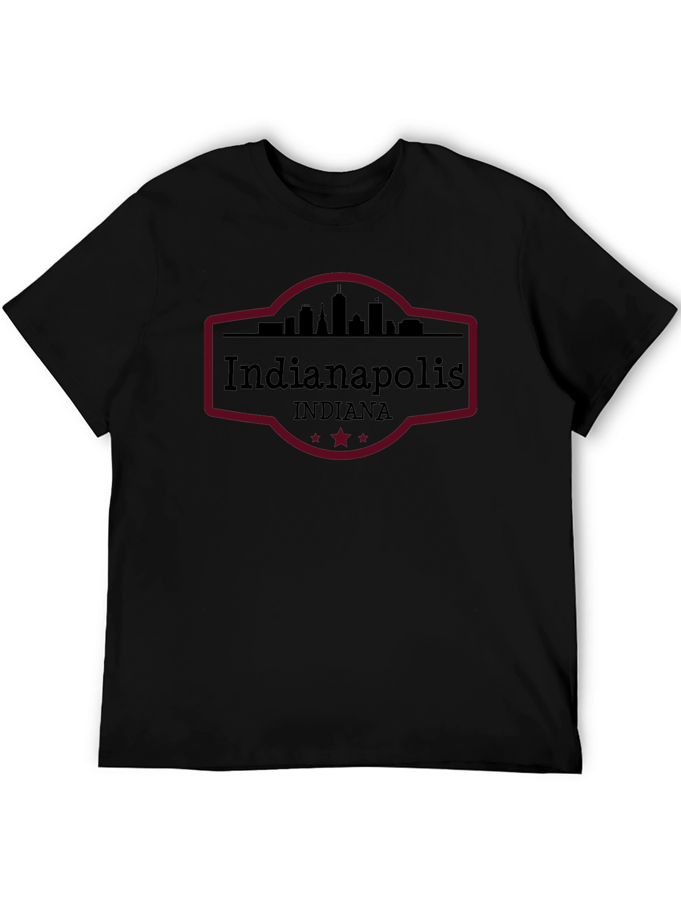 Indianapolis Skyline T-Shirt - Indiana Souvenir Tee