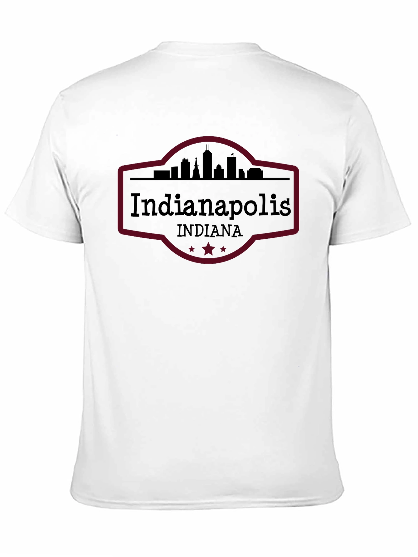 Indianapolis Skyline T-Shirt - Indiana Souvenir Tee