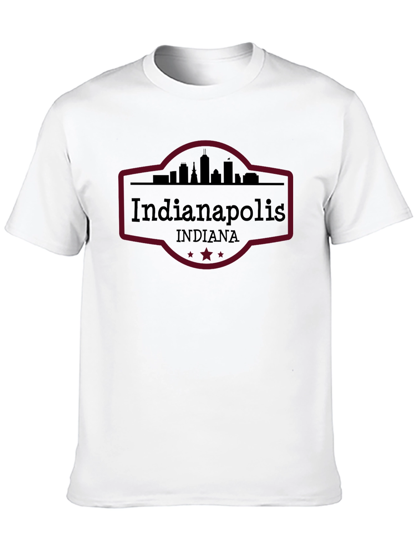 Indianapolis Skyline T-Shirt - Indiana Souvenir Tee