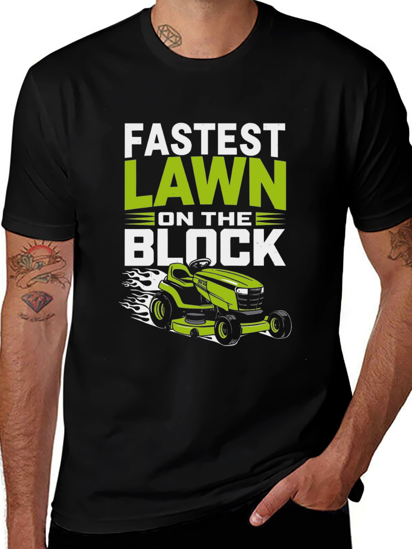 Fastest Lawn on the Block Graphic Tee