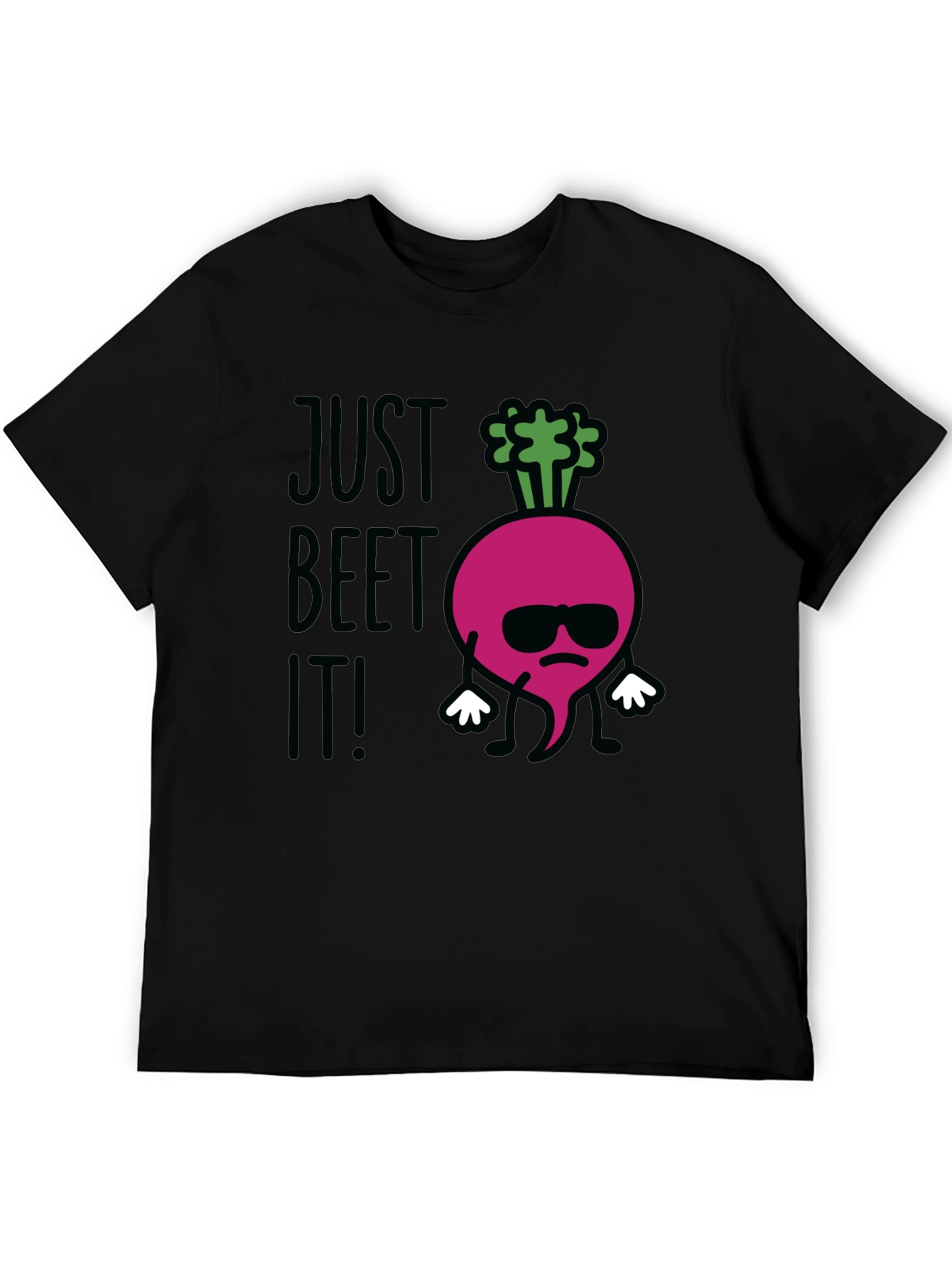 Just Beet It! Funny Graphic T-Shirt