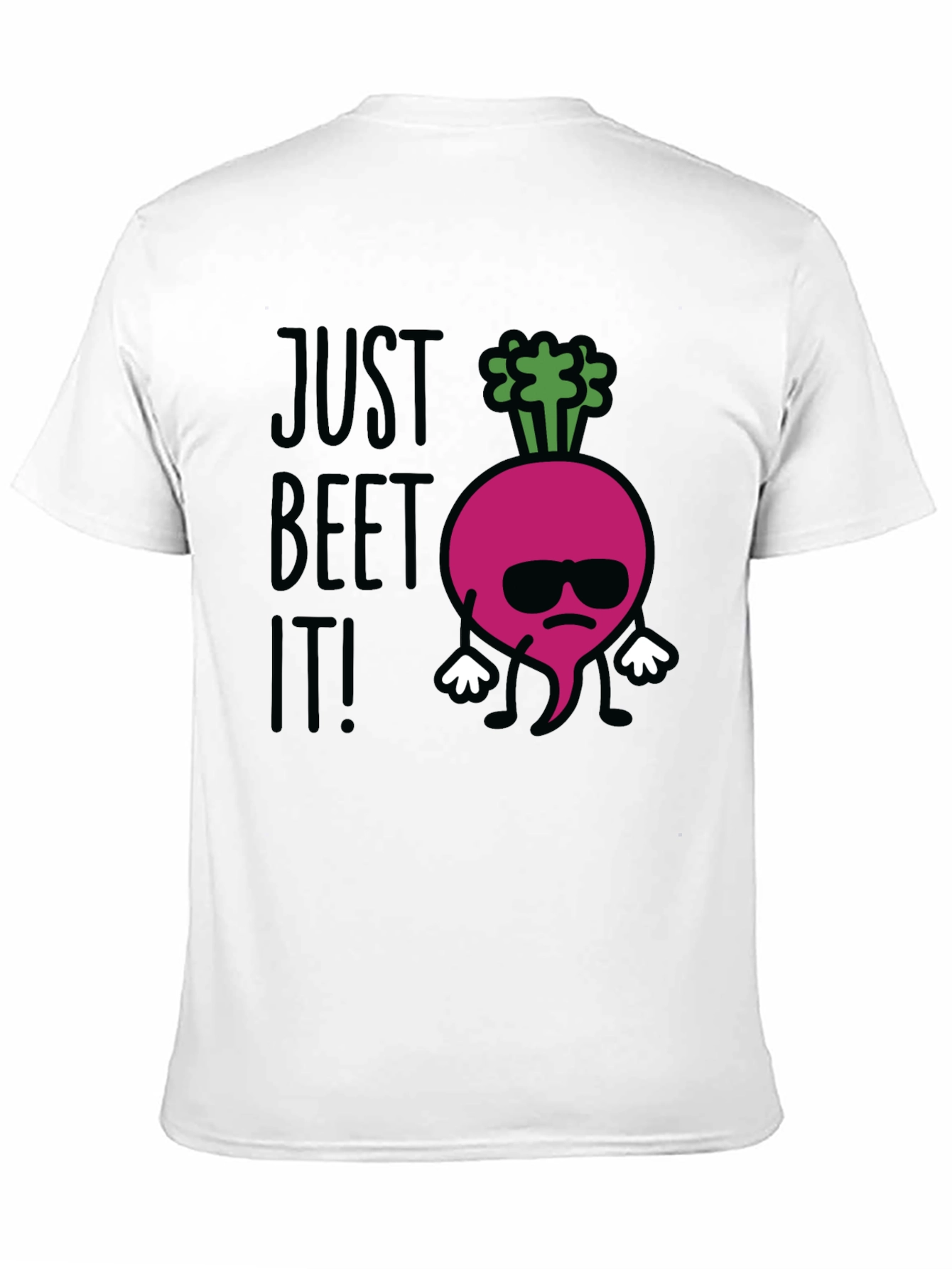 Just Beet It! Funny Graphic T-Shirt