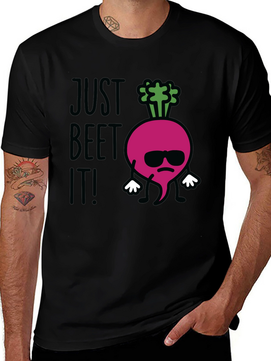 Just Beet It! Funny Graphic T-Shirt