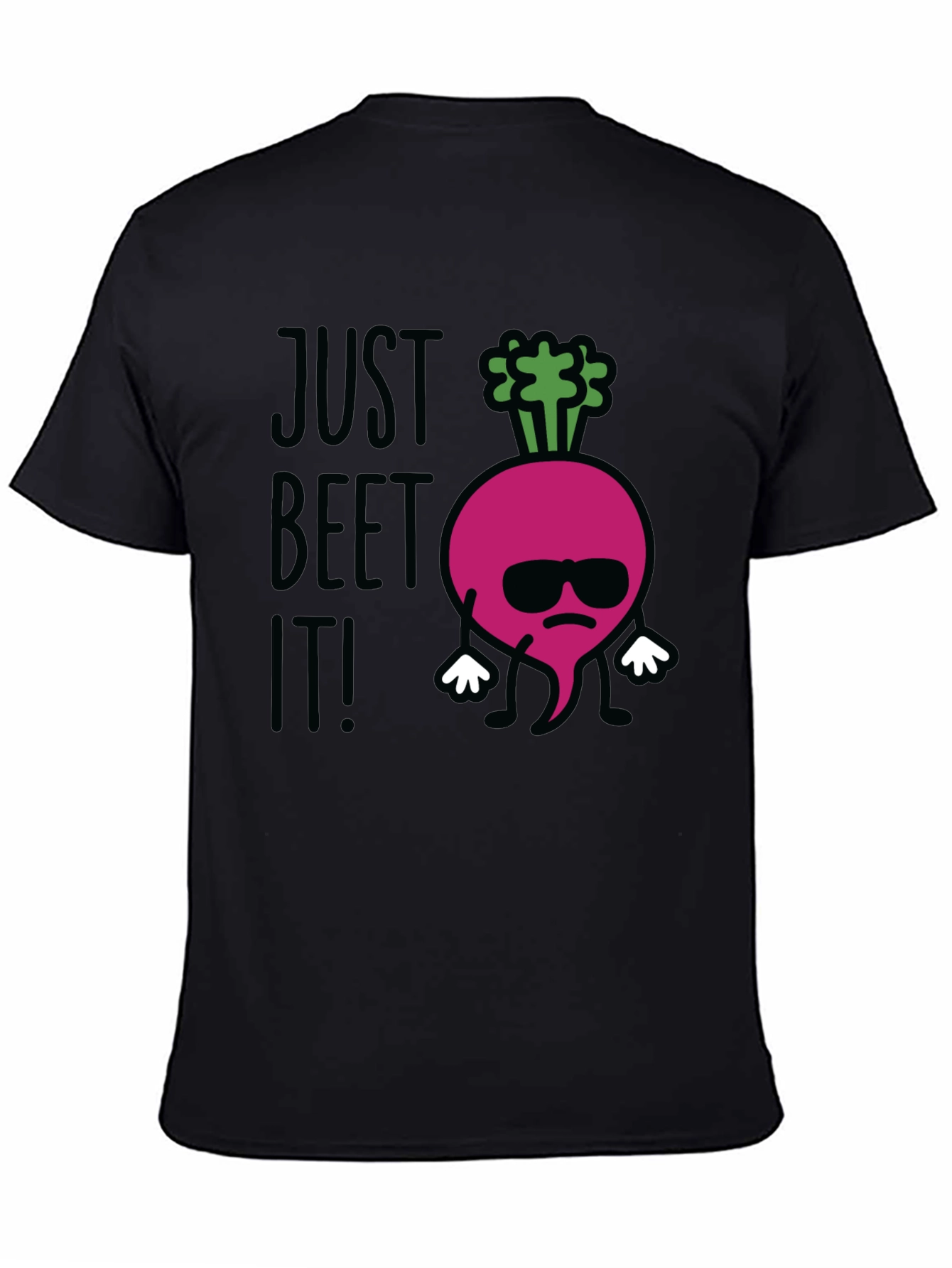Just Beet It! Funny Graphic T-Shirt