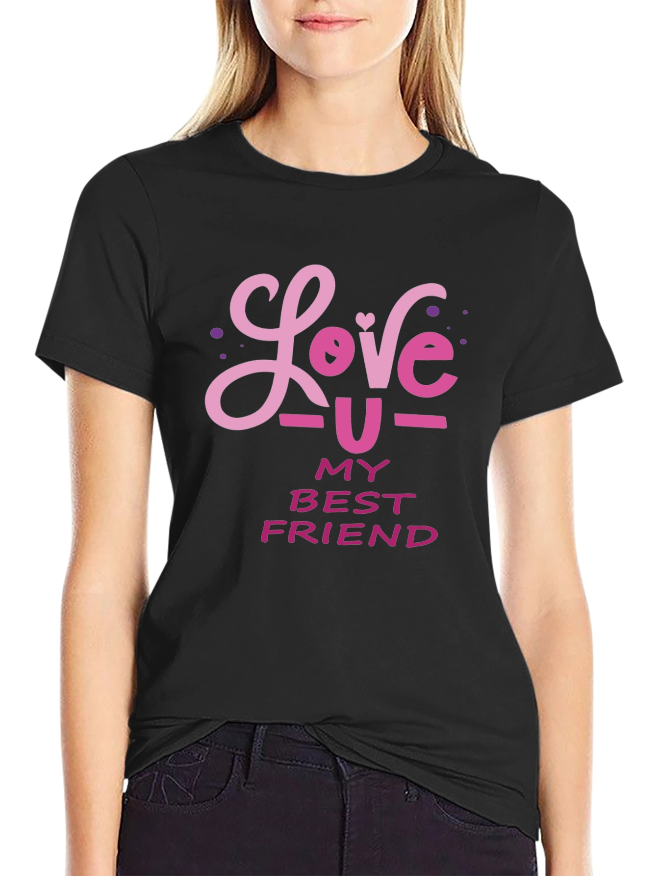 Love You My Best Friend Graphic Tee