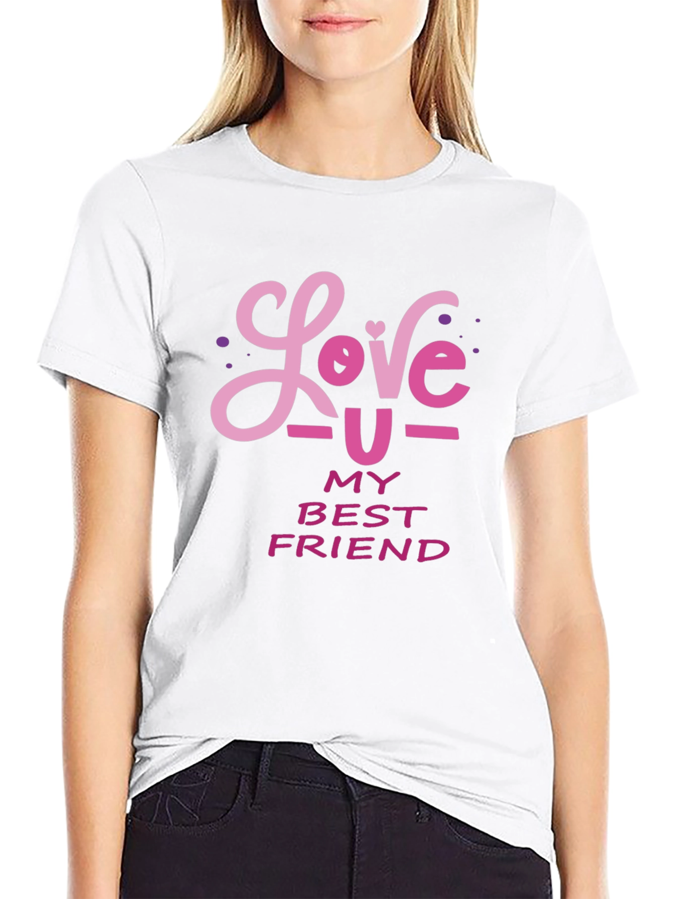 Love You My Best Friend Graphic Tee