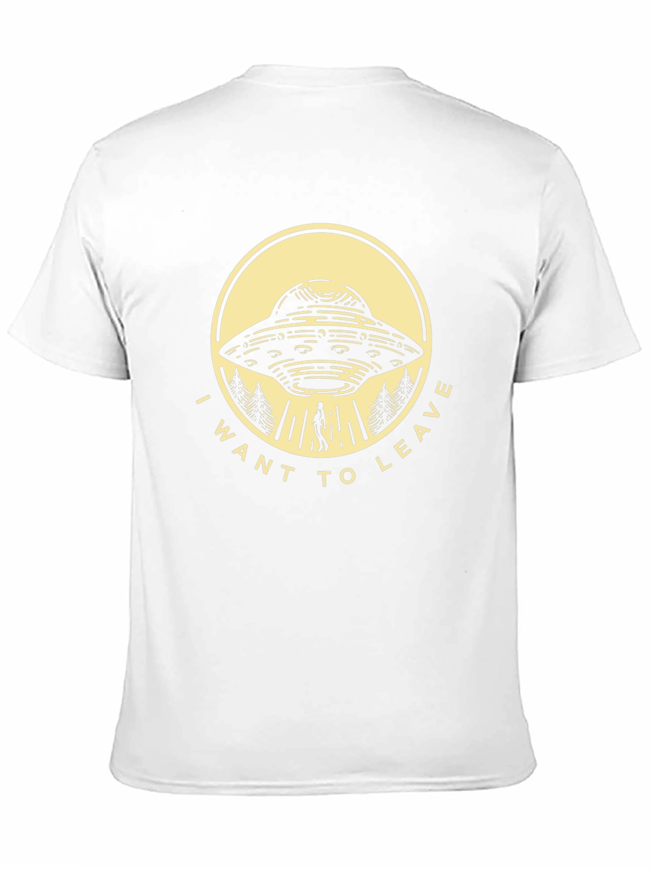I Want To Leave UFO Abduction T-Shirt