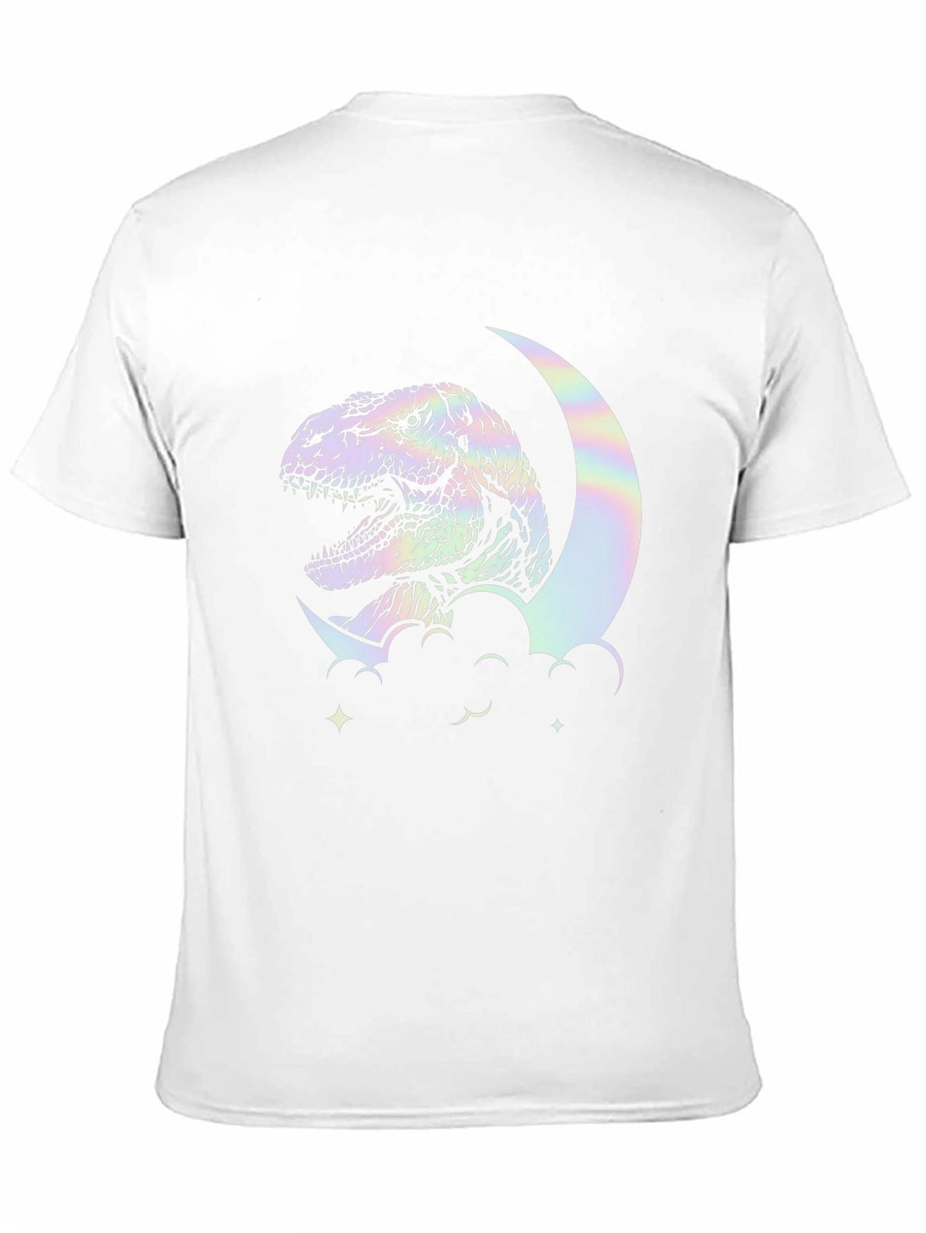 Dino Moon T-Shirt - Unique Graphic Tee