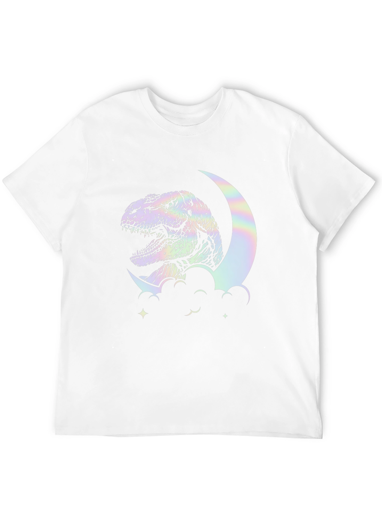 Dino Moon T-Shirt - Unique Graphic Tee