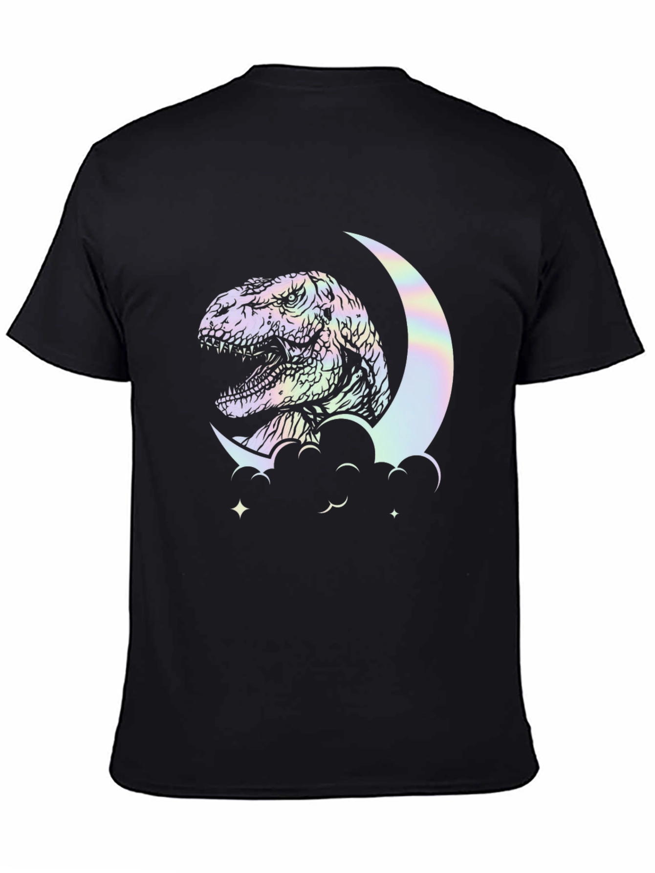 Dino Moon T-Shirt - Unique Graphic Tee