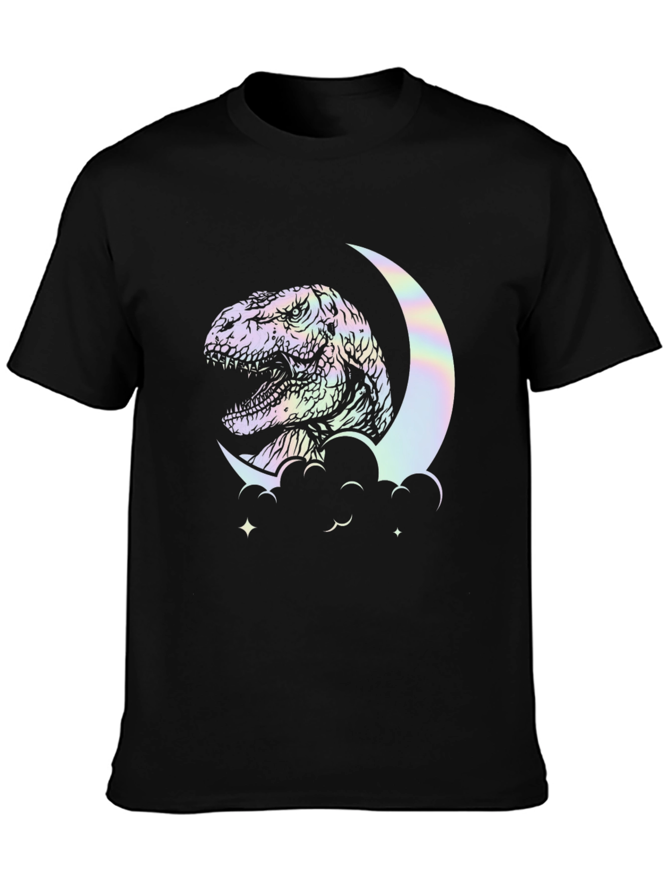 Dino Moon T-Shirt - Unique Graphic Tee