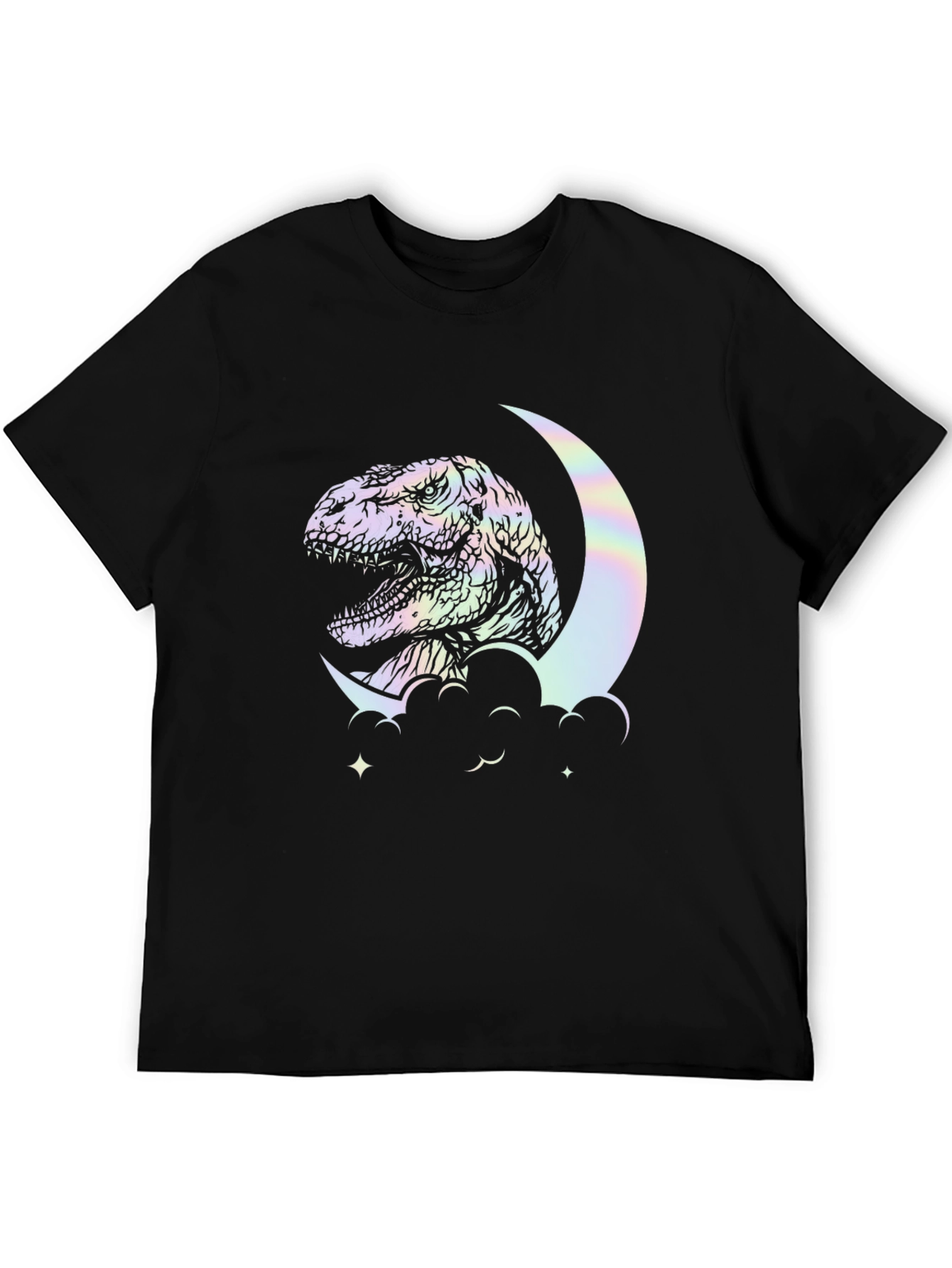 Dino Moon T-Shirt - Unique Graphic Tee