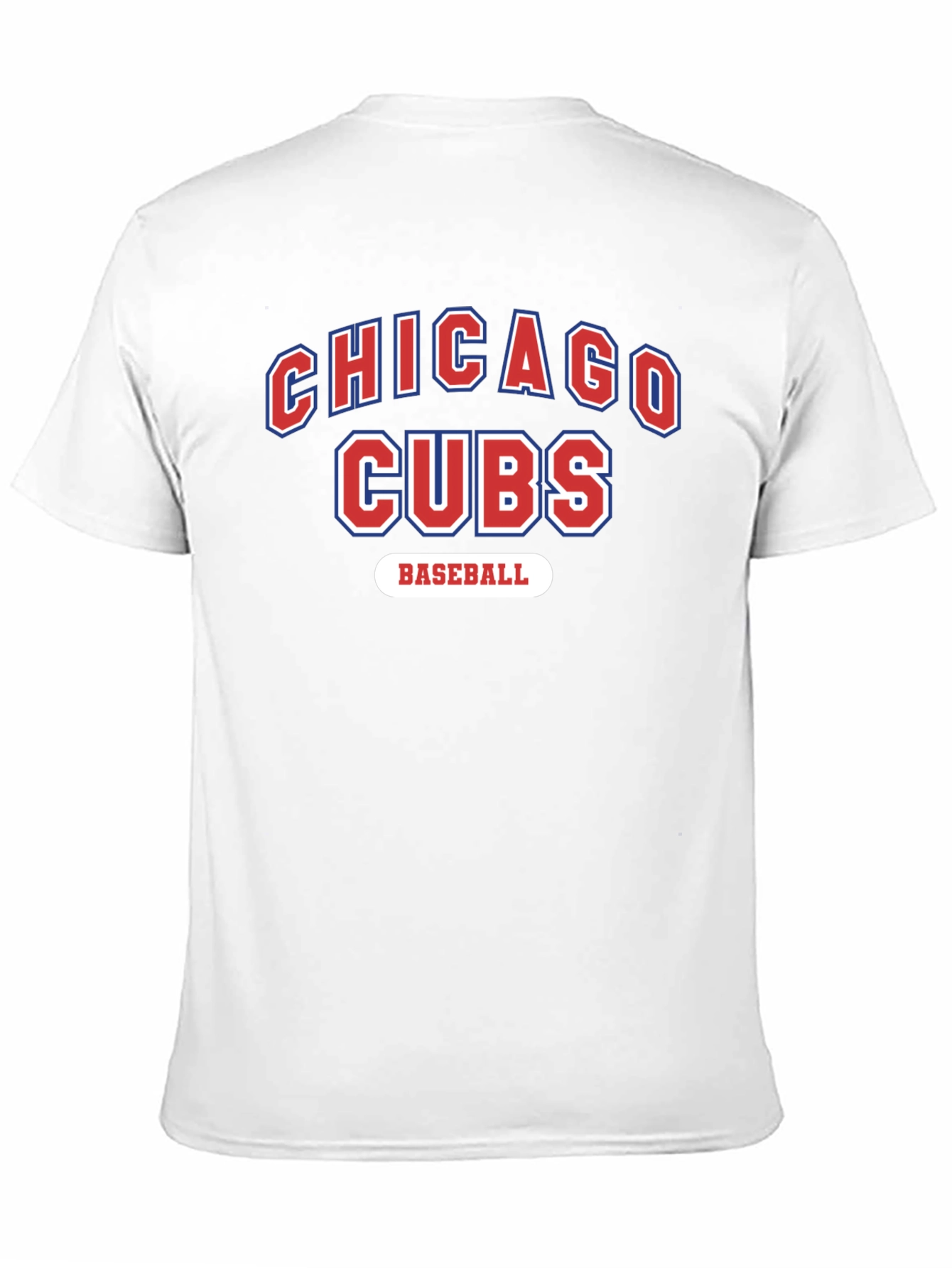 Chicago Cubs Baseball Black T-Shirt