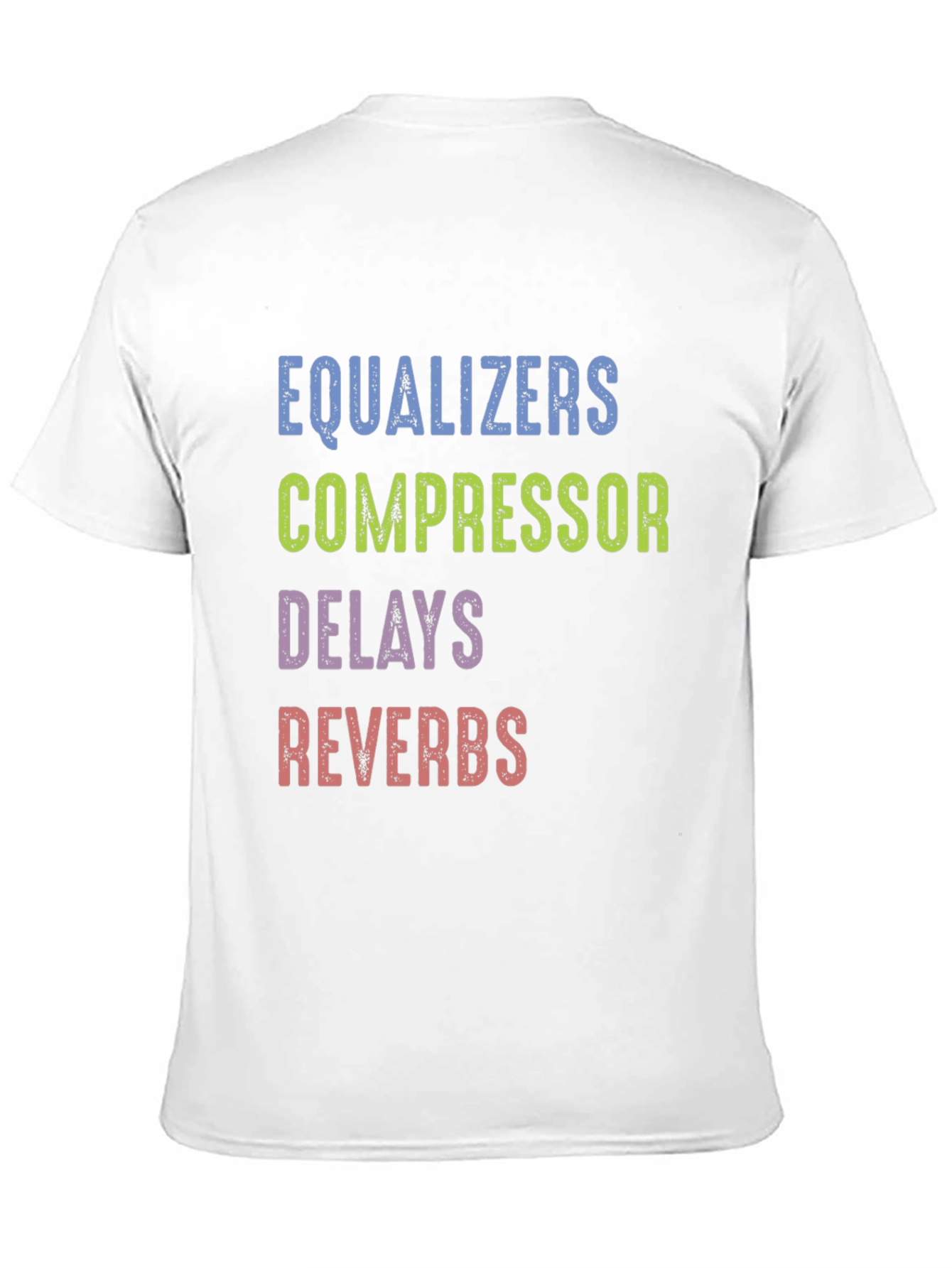 Equalizers Compressor Delays Reverbs Black Tee
