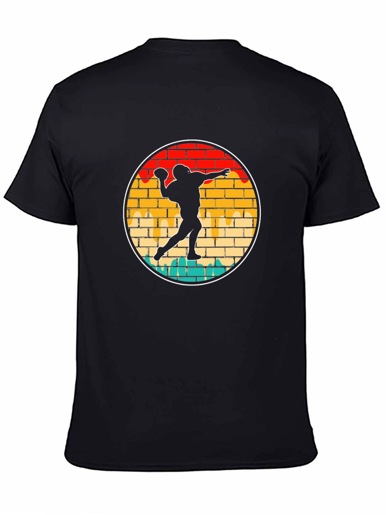 Football Thrower Graphic Tee