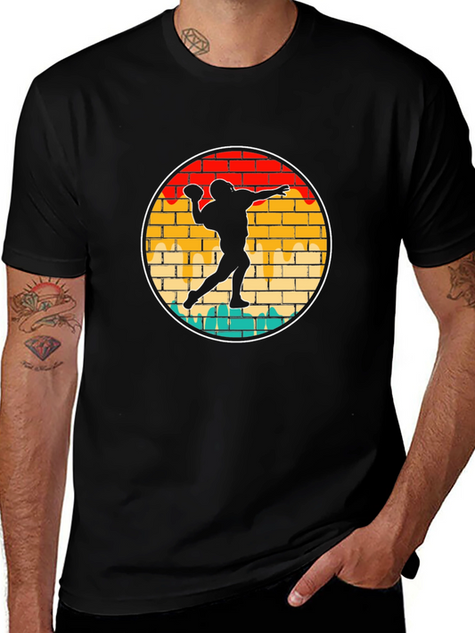 Football Thrower Graphic Tee