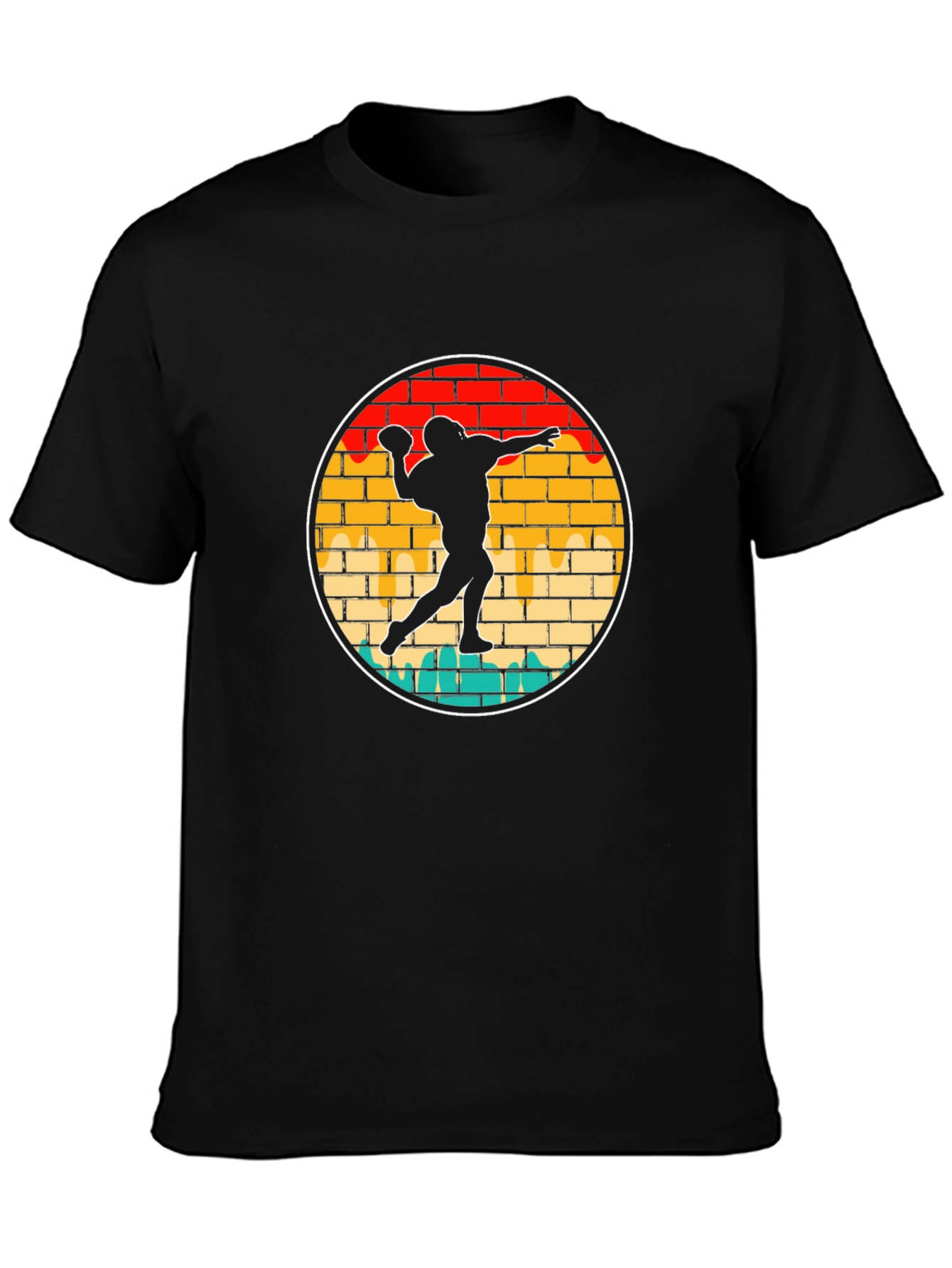 Football Thrower Graphic Tee