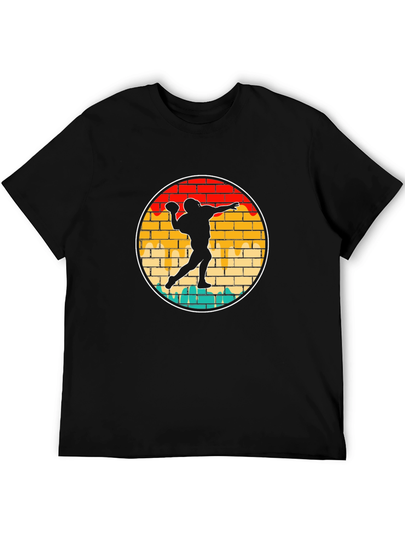 Football Thrower Graphic Tee