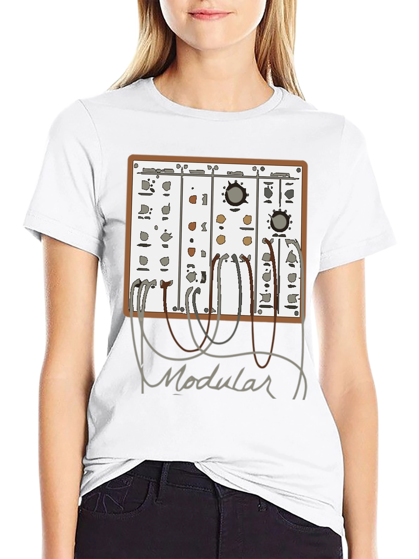 Modular Synth T-Shirt - Music Lover Tee