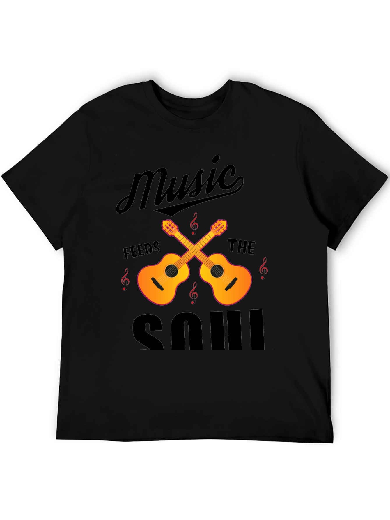 Music Feeds the Soul Graphic Tee