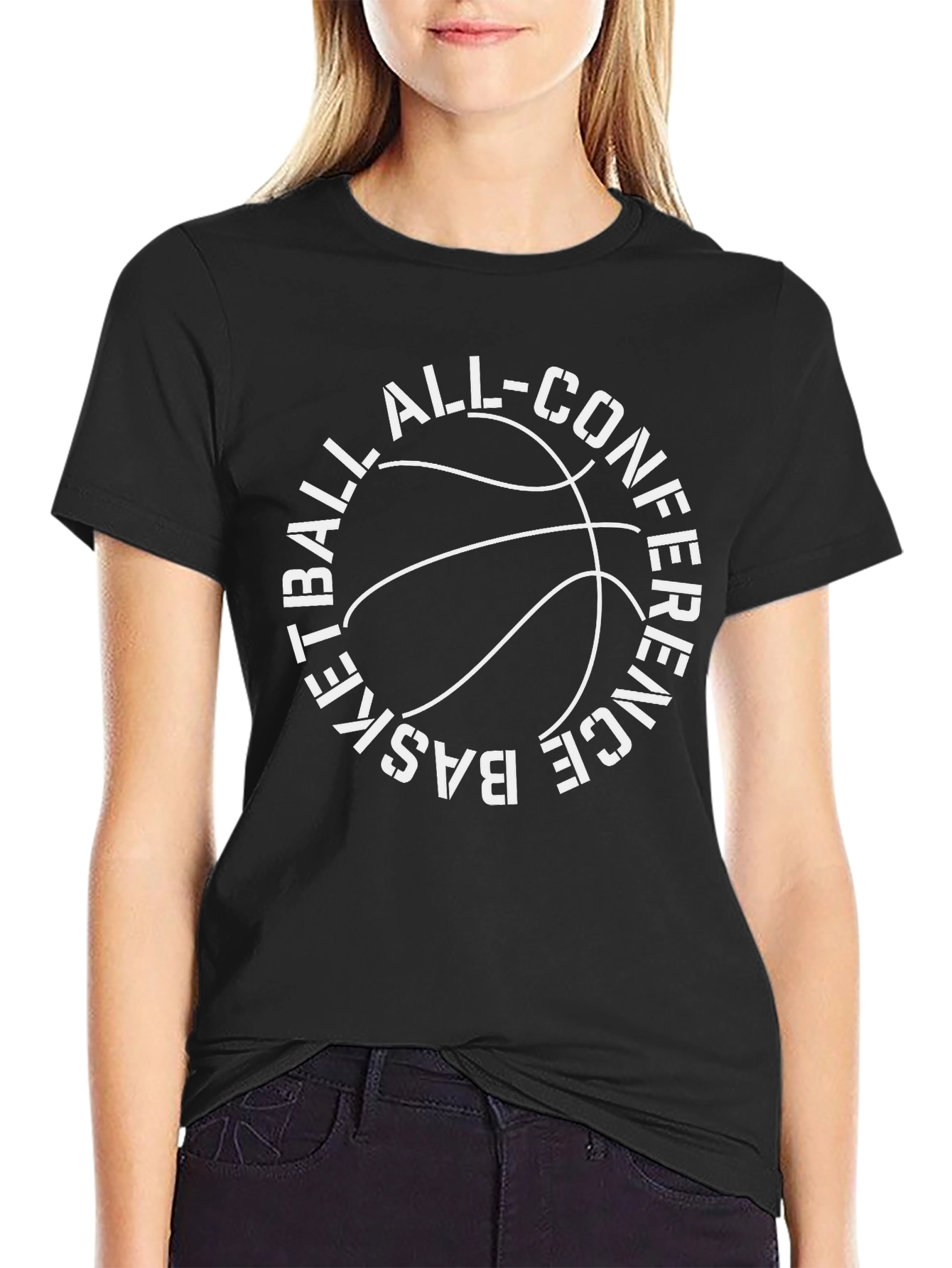 All-Conference Basketball Graphic Tee